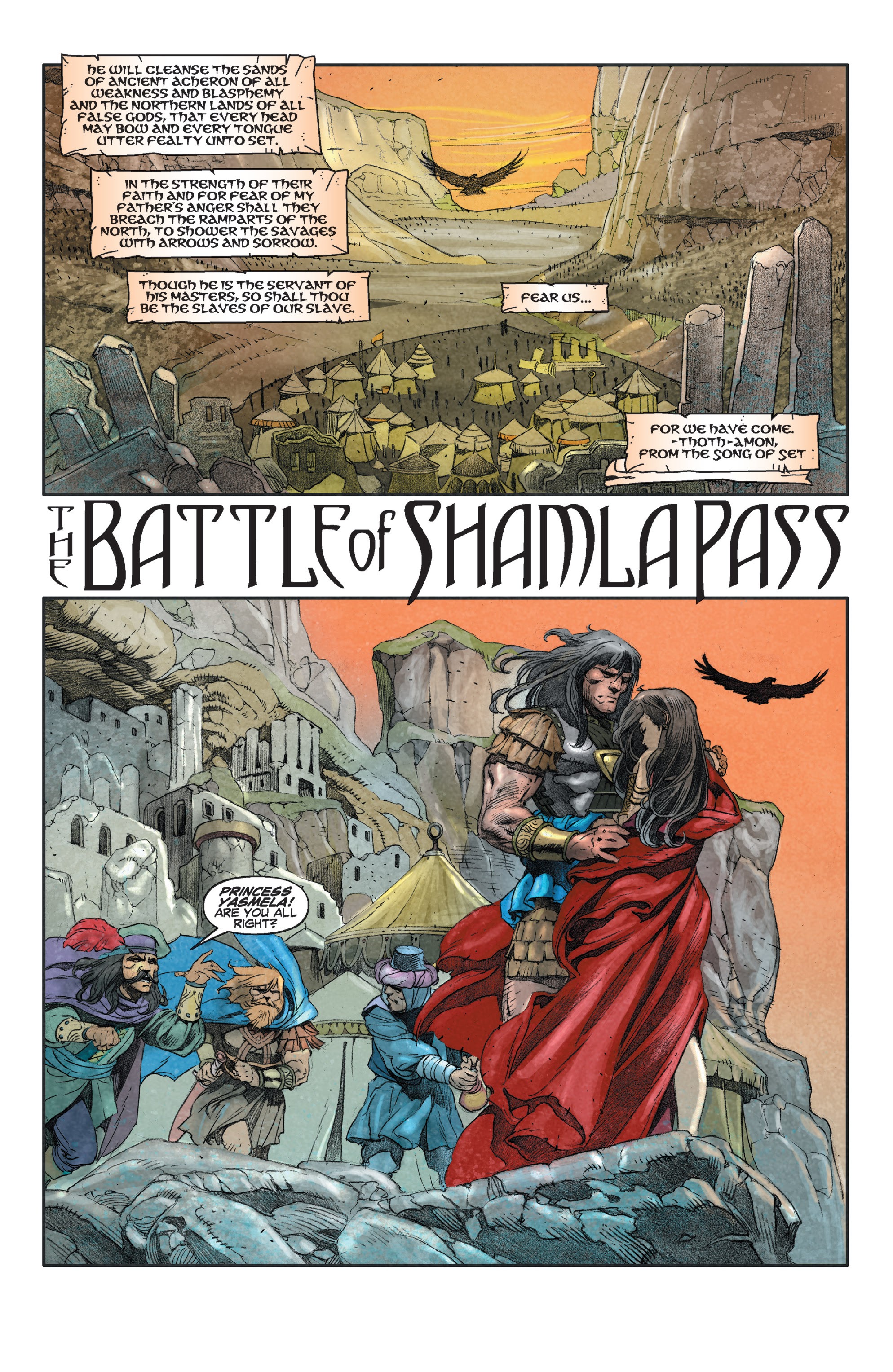 Read online Conan Chronicles Epic Collection comic -  Issue # TPB The Battle of Shamla Pass (Part 1) - 97