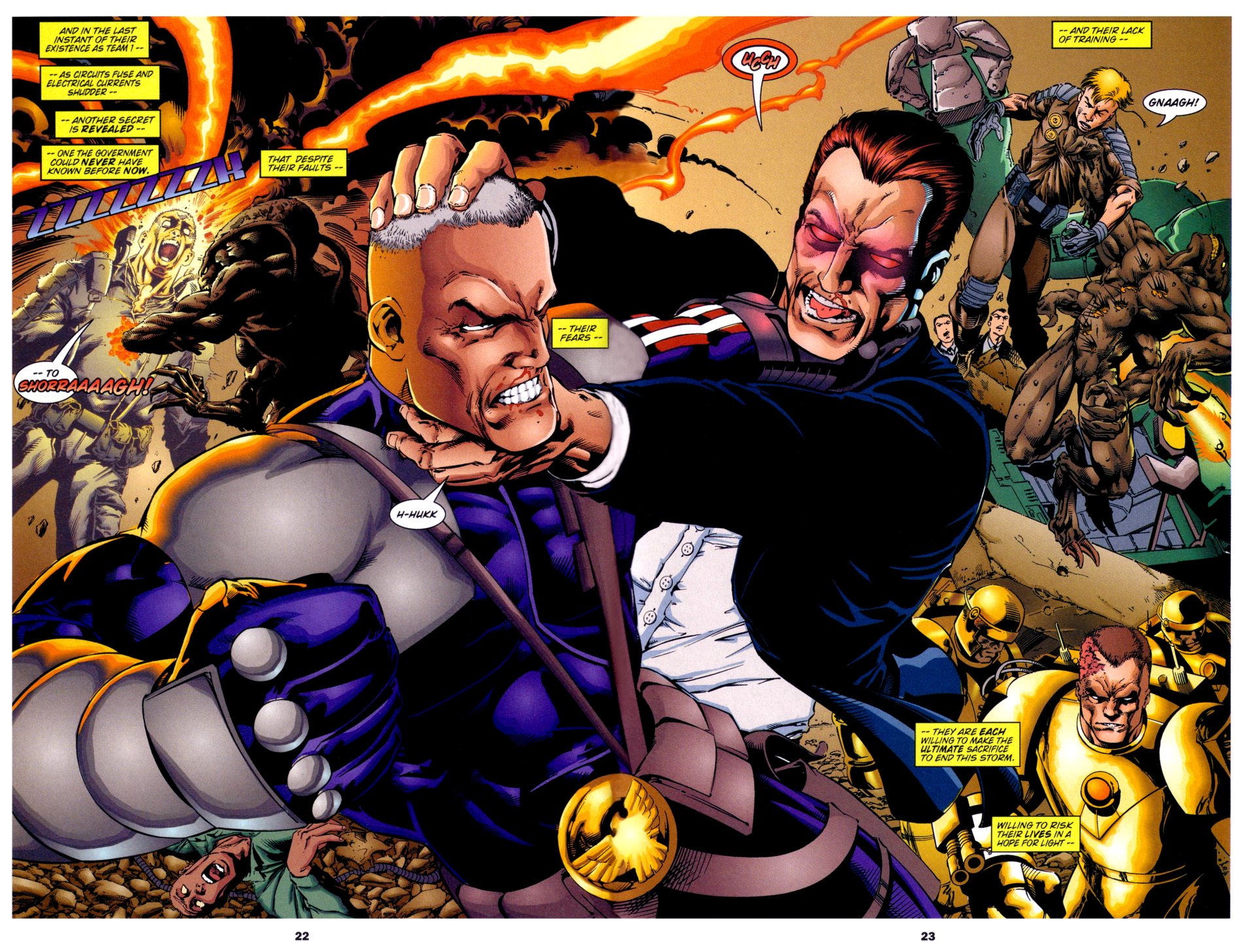 Read online Team One: Stormwatch comic -  Issue #2 - 23