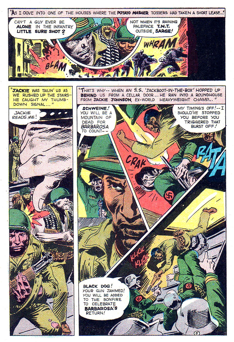 Read online Our Army at War (1952) comic -  Issue #171 - 7