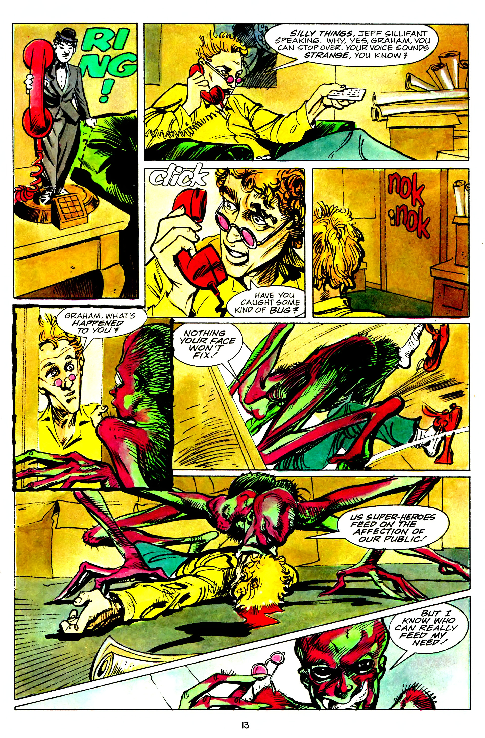 Read online Fright Night (1988) comic -  Issue #5 - 15