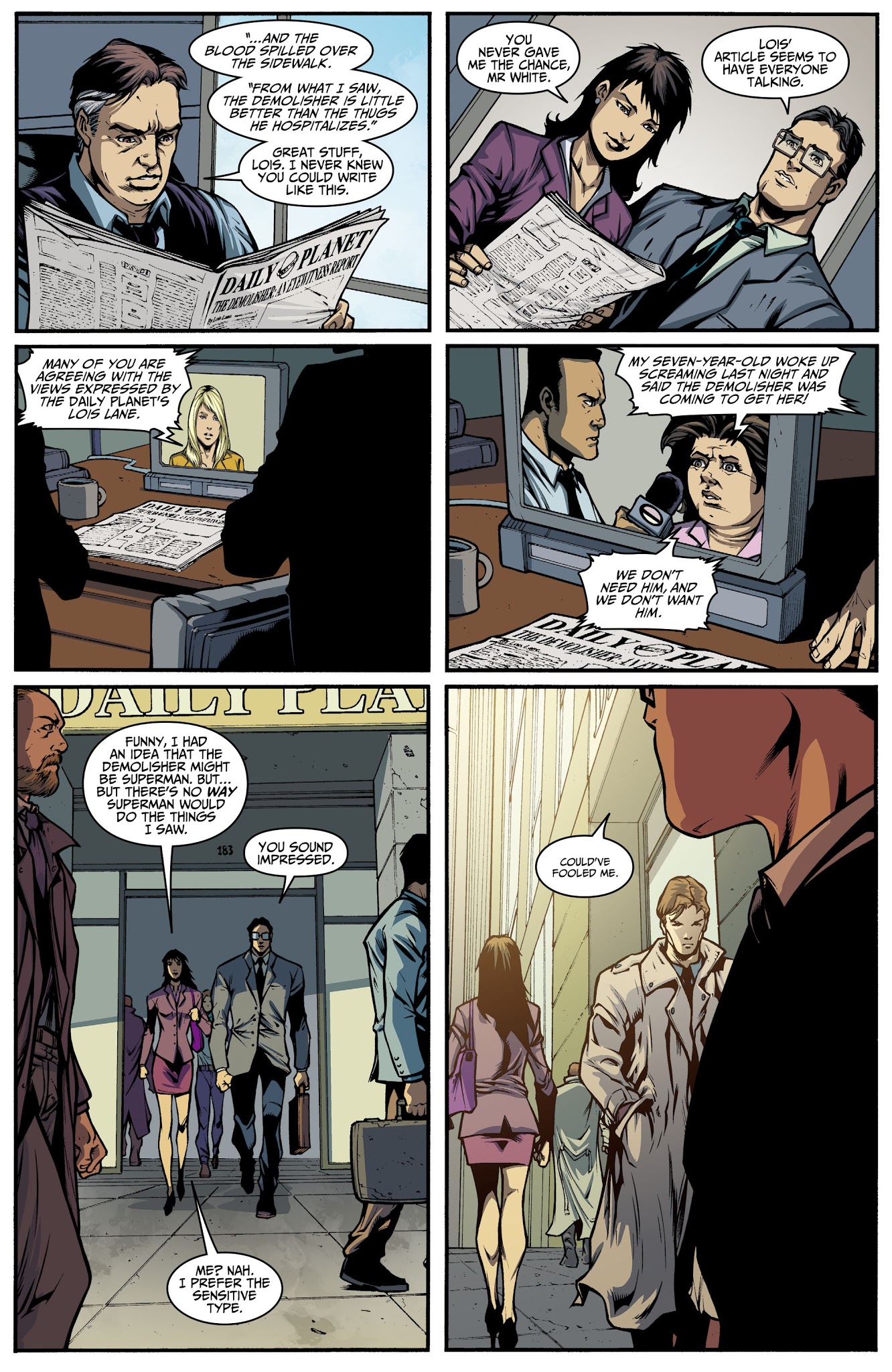 Read online Adventures of Superman [II] comic -  Issue # TPB 3 - 55
