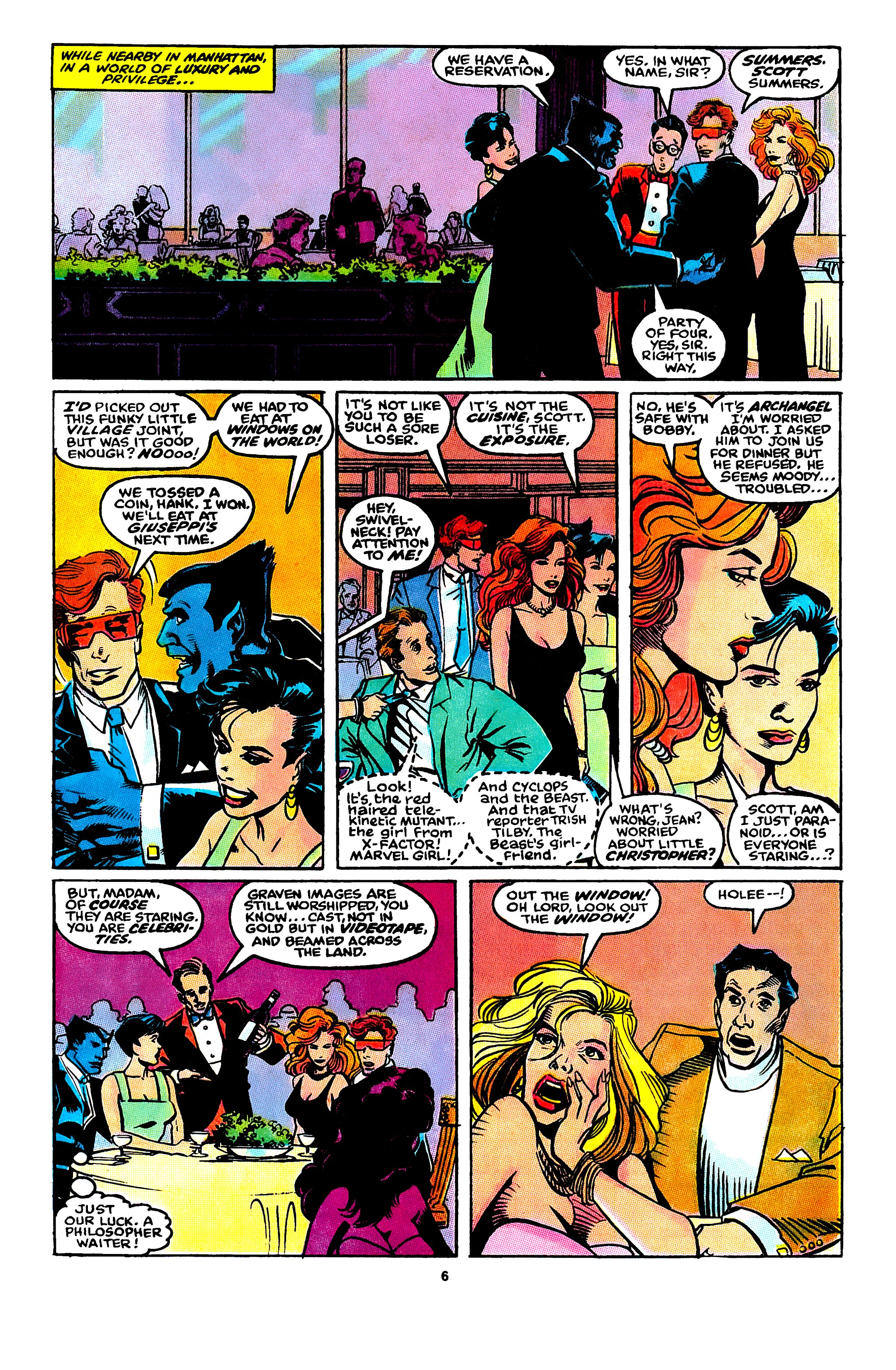 Read online X-Factor (1986) comic -  Issue #52 - 6