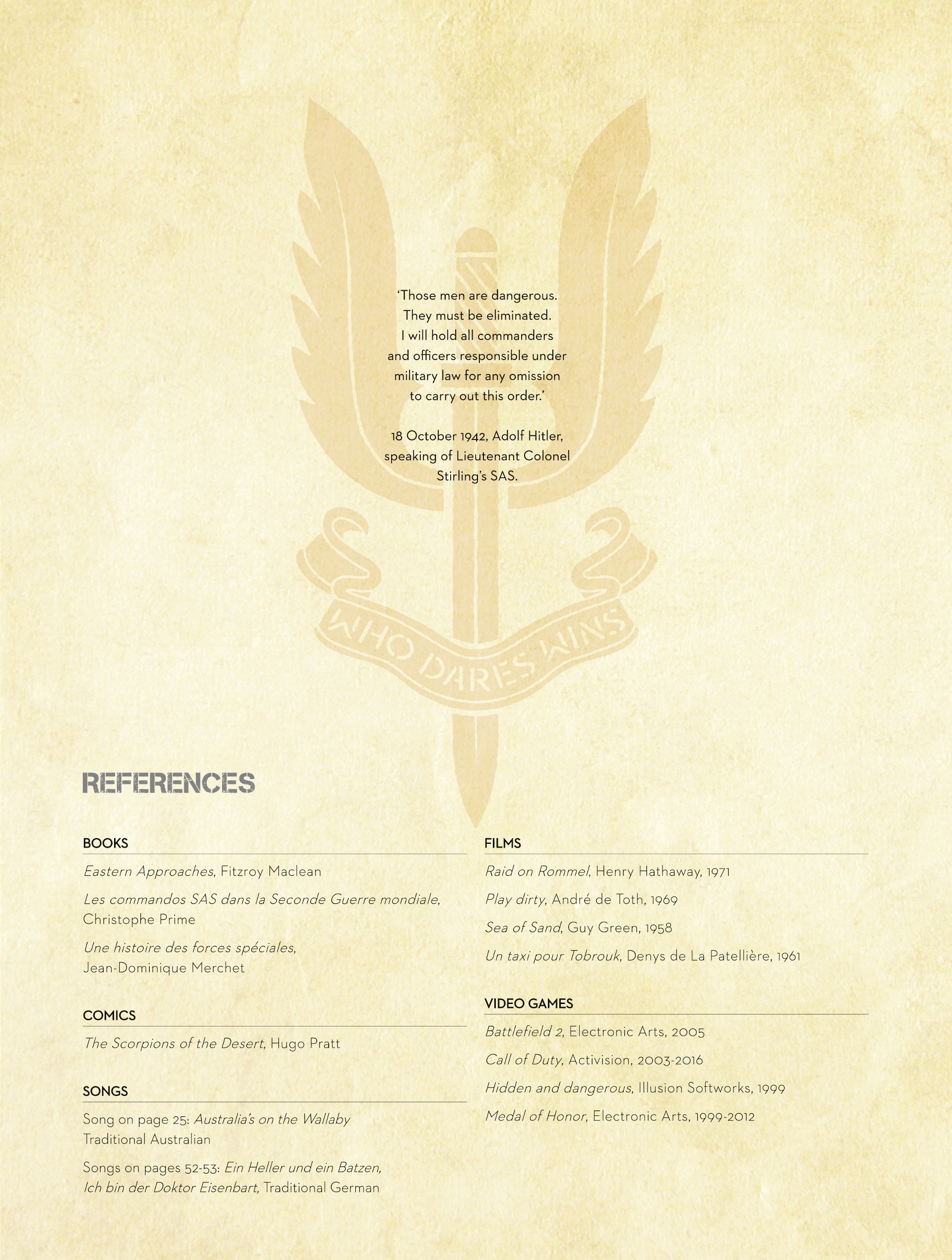 Read online The Regiment – The True Story of the SAS comic -  Issue #1 - 59