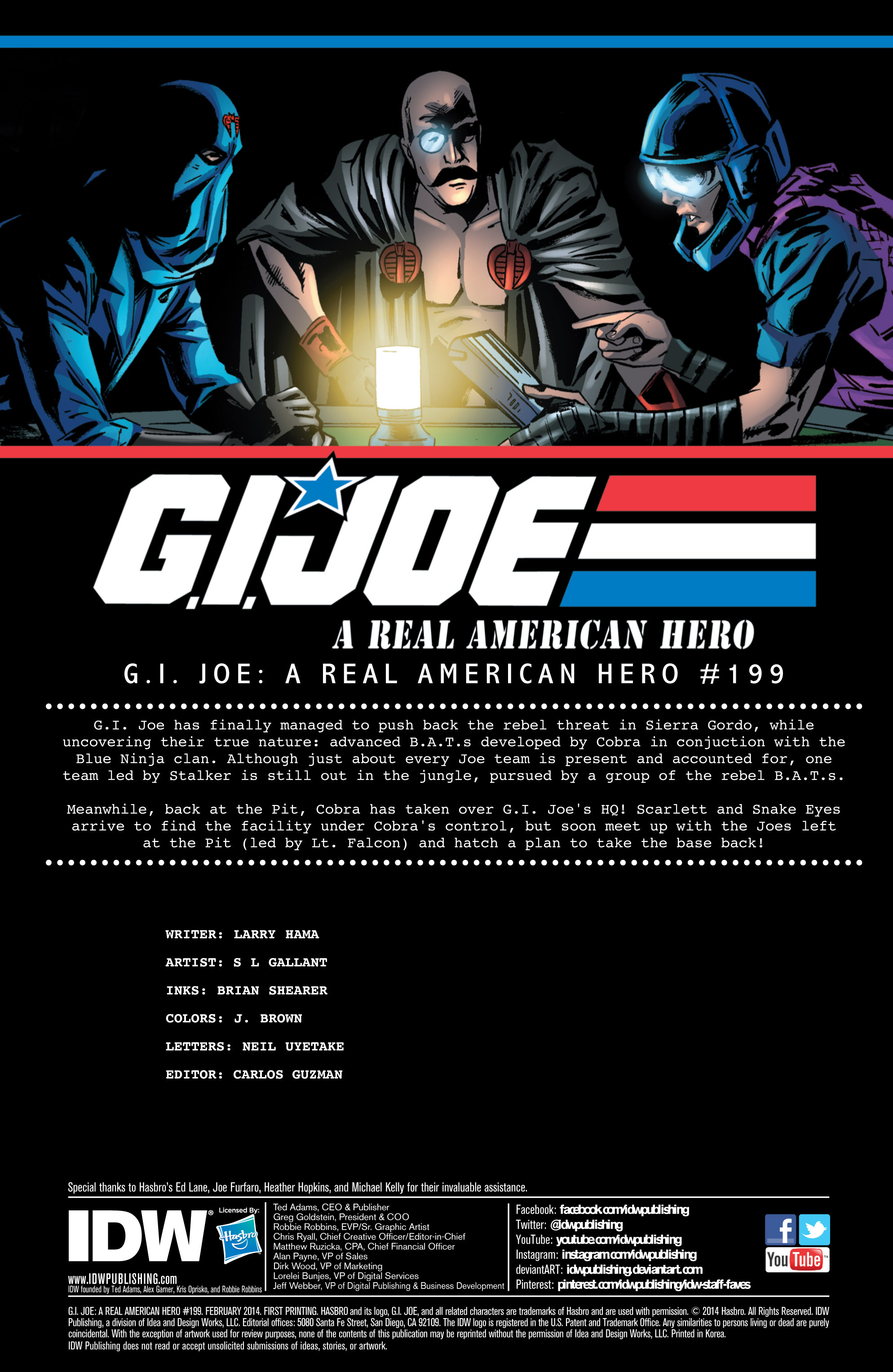 Read online G.I. Joe: A Real American Hero comic -  Issue #199 - 2