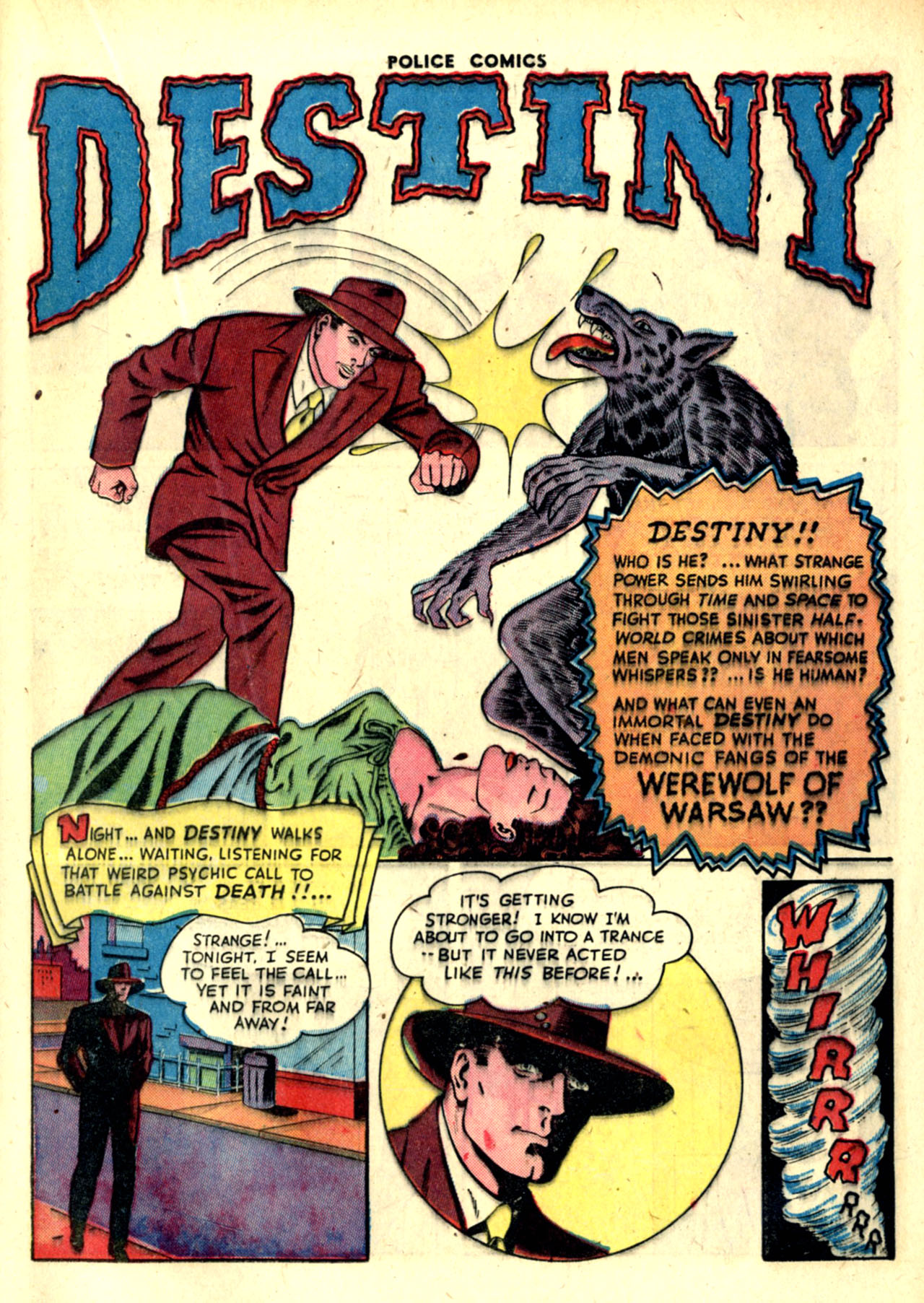 Read online Police Comics comic -  Issue #30 - 25