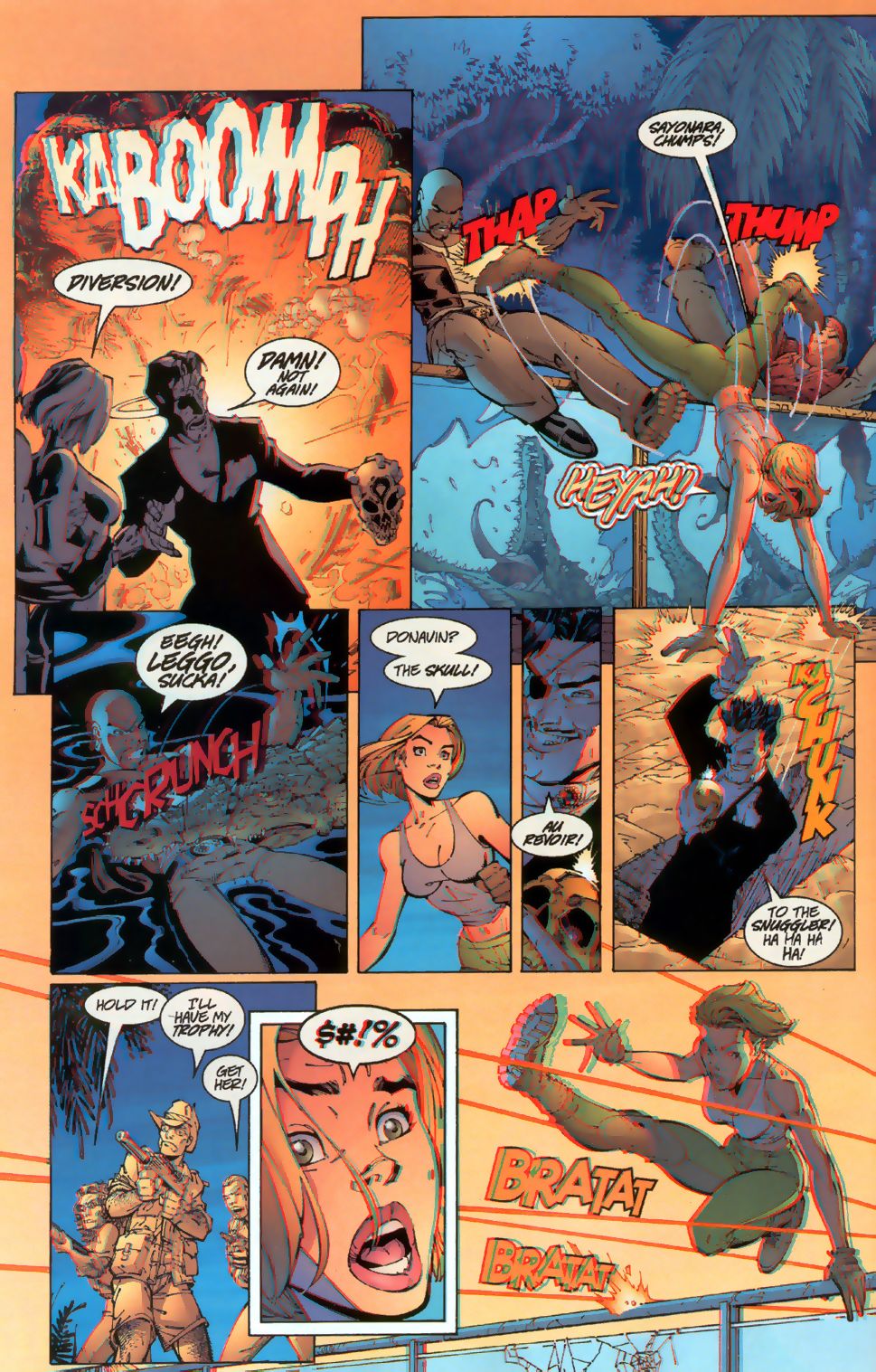 Read online Danger Girl 3-D Special comic -  Issue # Full - 6