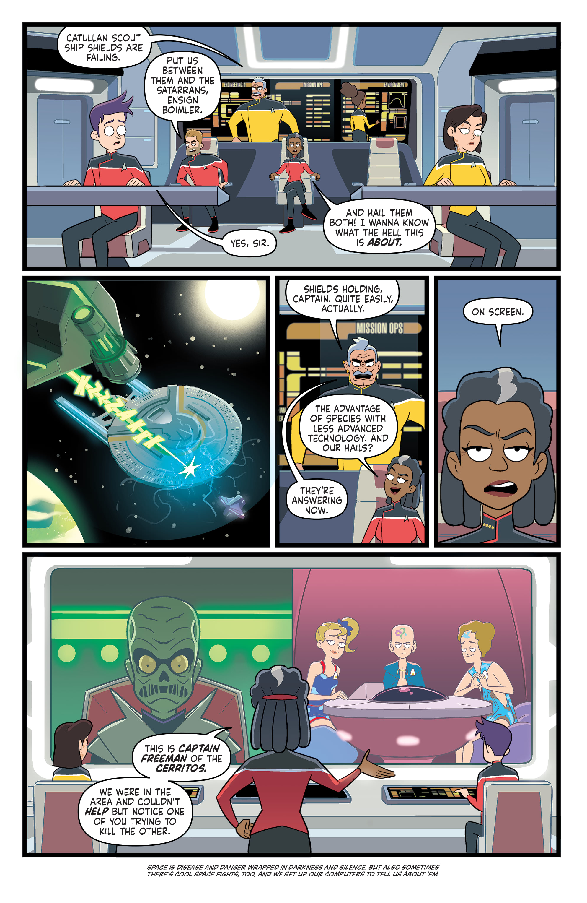 Read online Star Trek: Lower Decks comic -  Issue #1 - 4