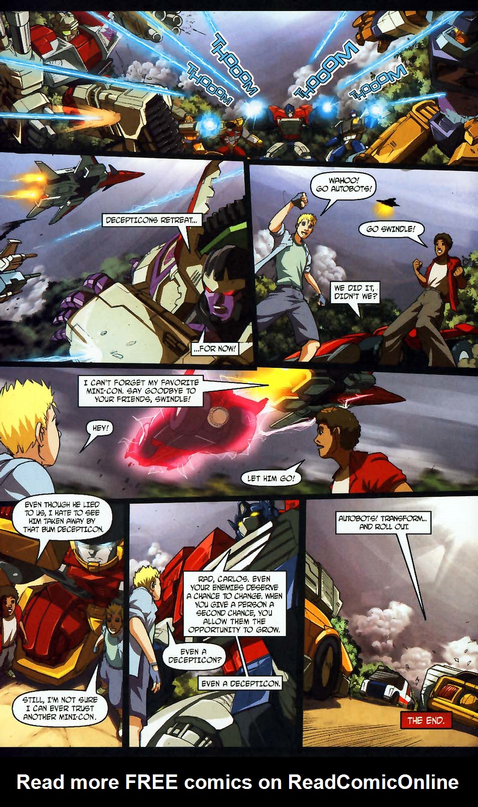 Read online Transformers Armada: Free Comic Book Day Edition comic -  Issue # Full - 24