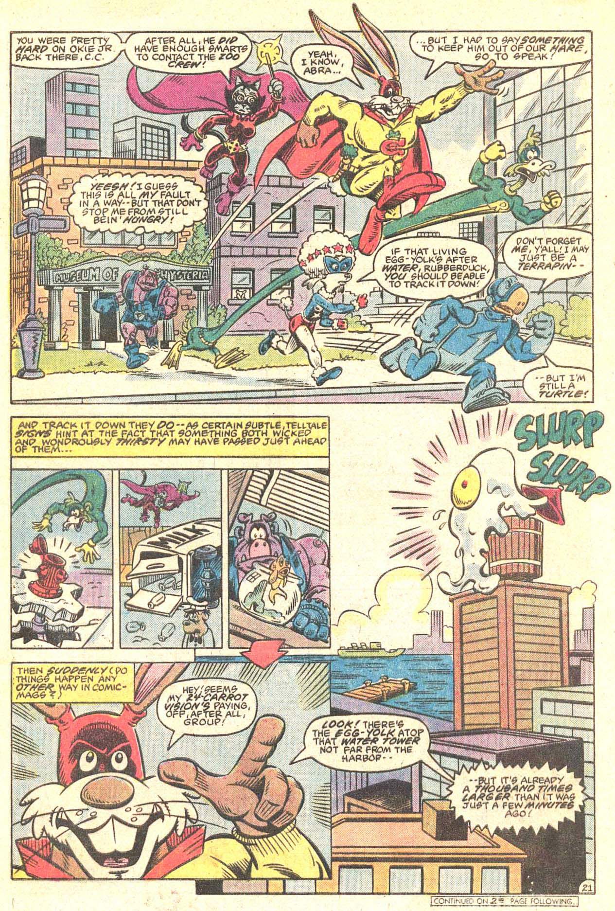 Read online Captain Carrot and His Amazing Zoo Crew! comic -  Issue #5 - 22