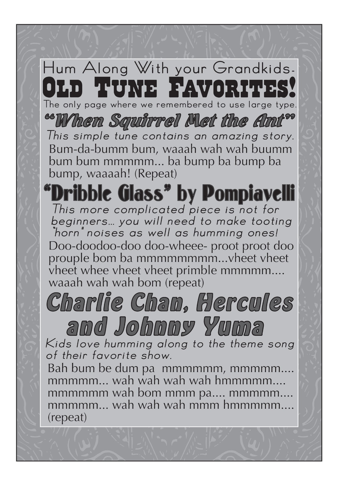 Read online Tales Designed To Thrizzle comic -  Issue #5 - 8