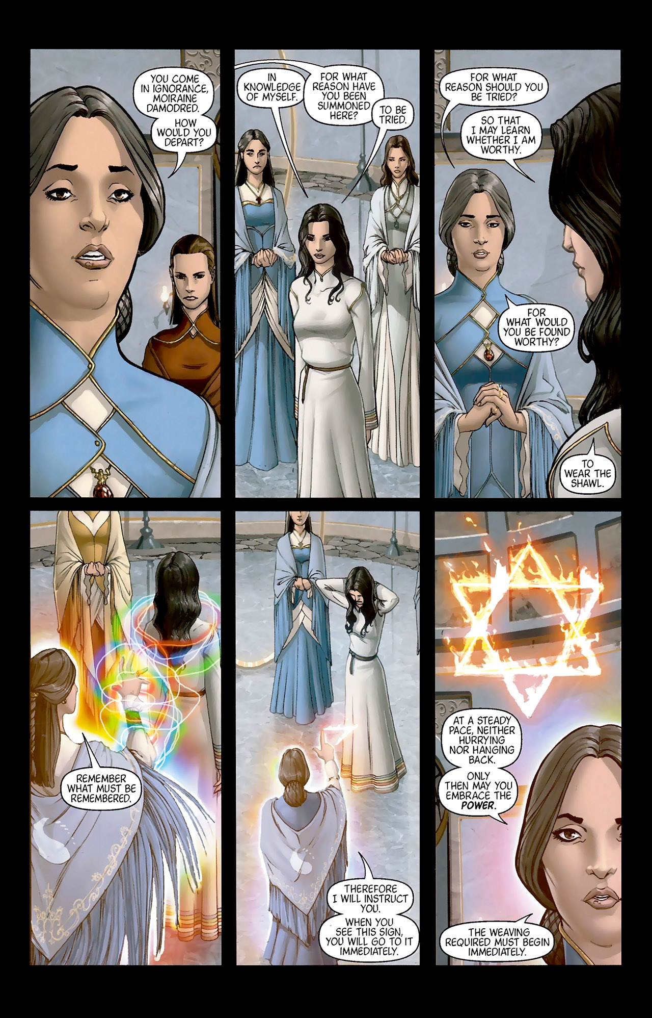 Read online Robert Jordan's The Wheel of Time: New Spring comic -  Issue #4 - 6