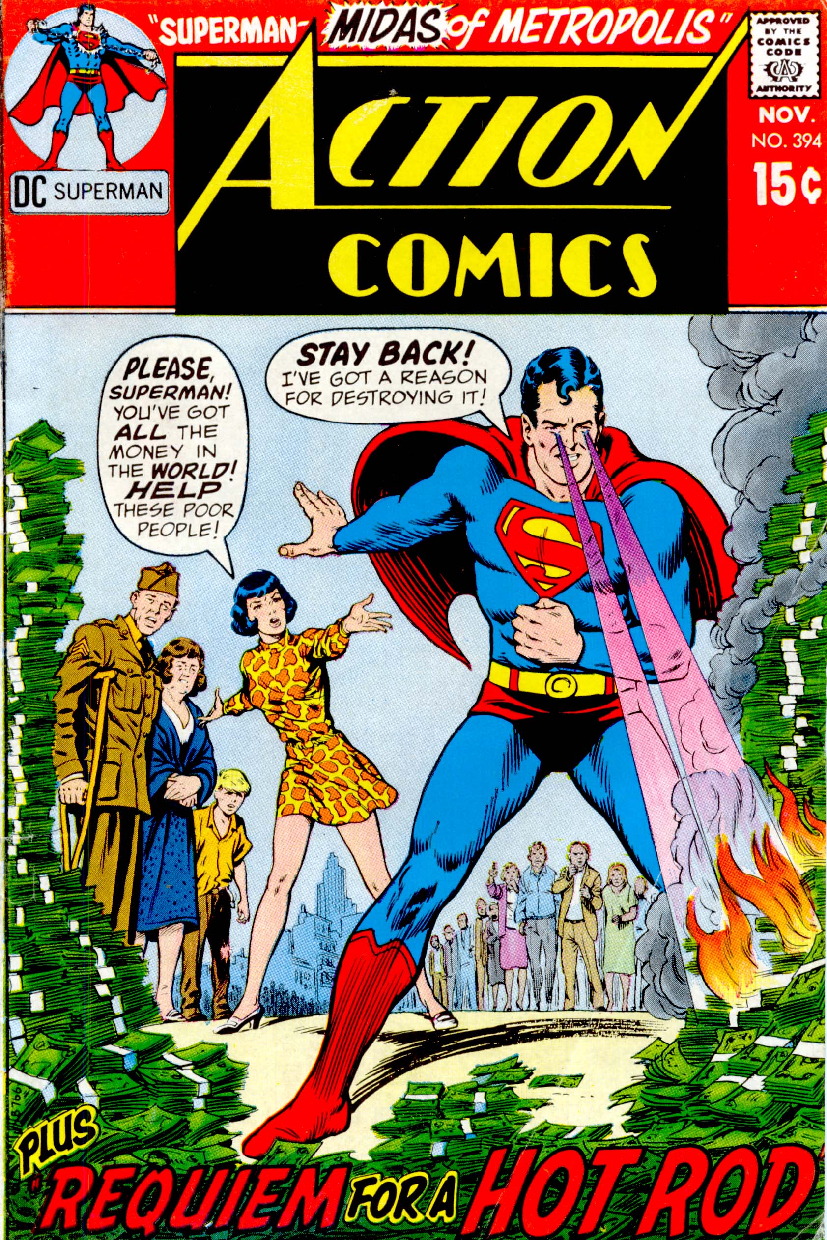 Read online Action Comics (1938) comic -  Issue #394 - 1