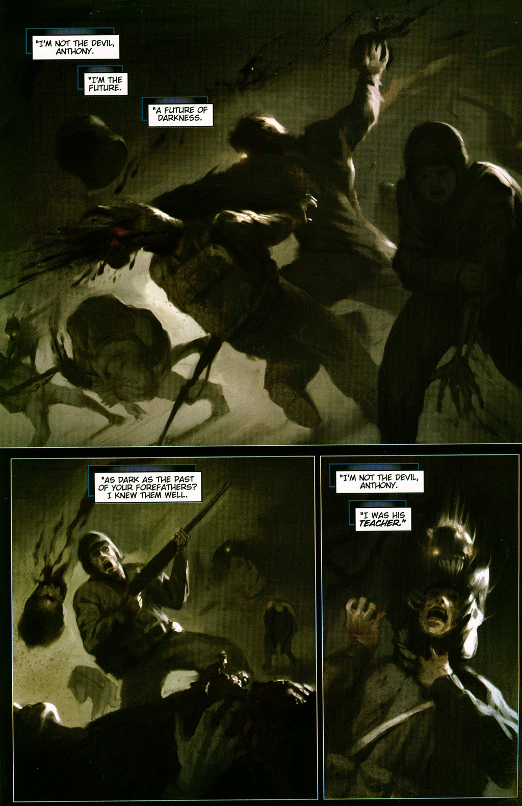 Read online The Darkness: Level comic -  Issue #0 - 13