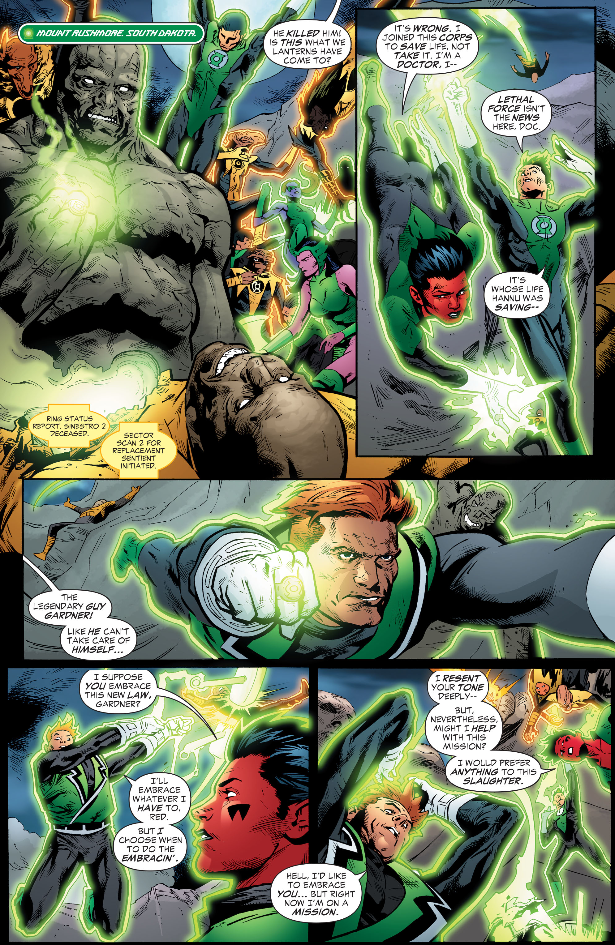 Read online Green Lantern by Geoff Johns comic -  Issue # TPB 3 (Part 3) - 35