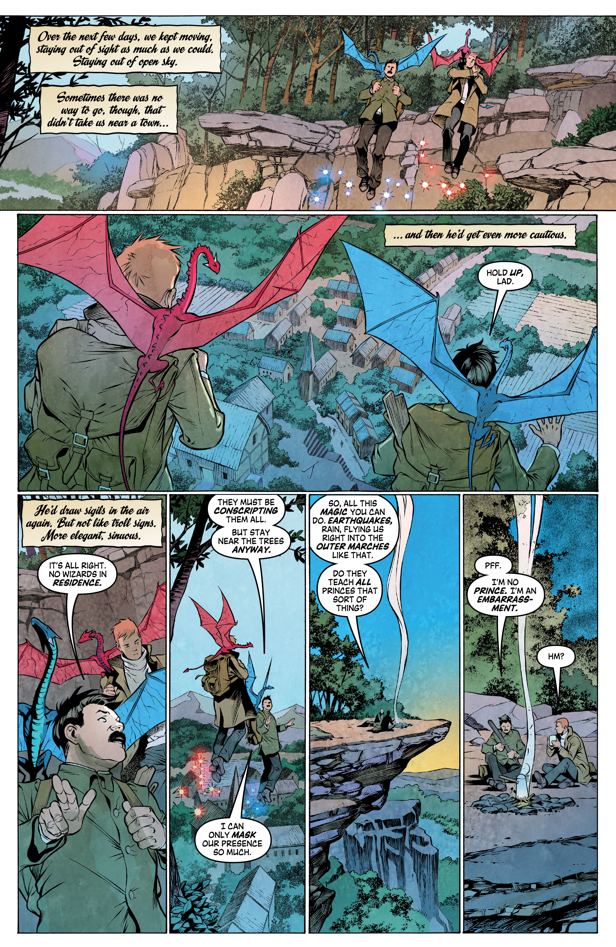 Read online Arrowsmith: Behind Enemy Lines comic -  Issue #4 - 18