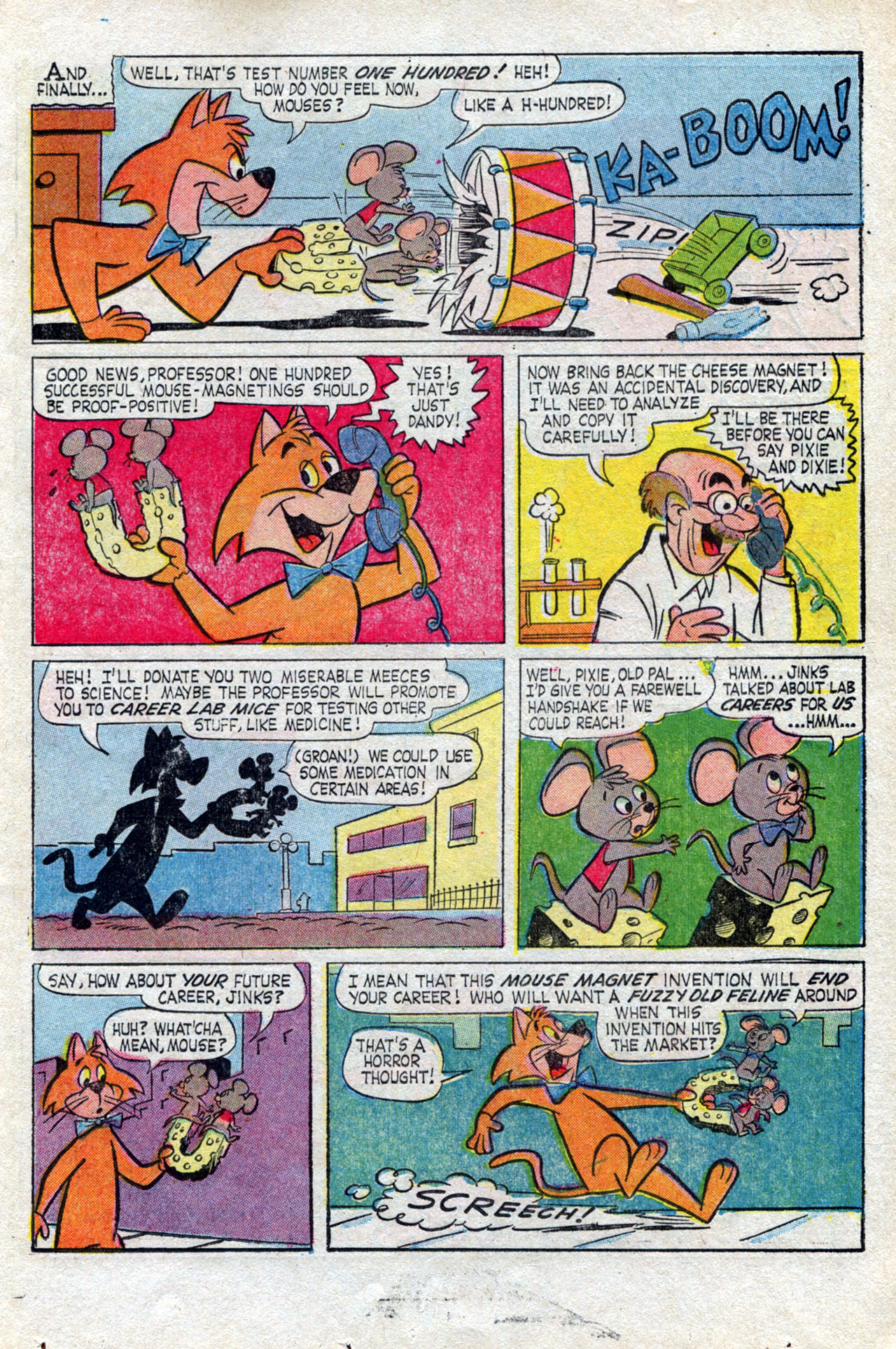 Read online Huckleberry Hound (1960) comic -  Issue #40 - 22