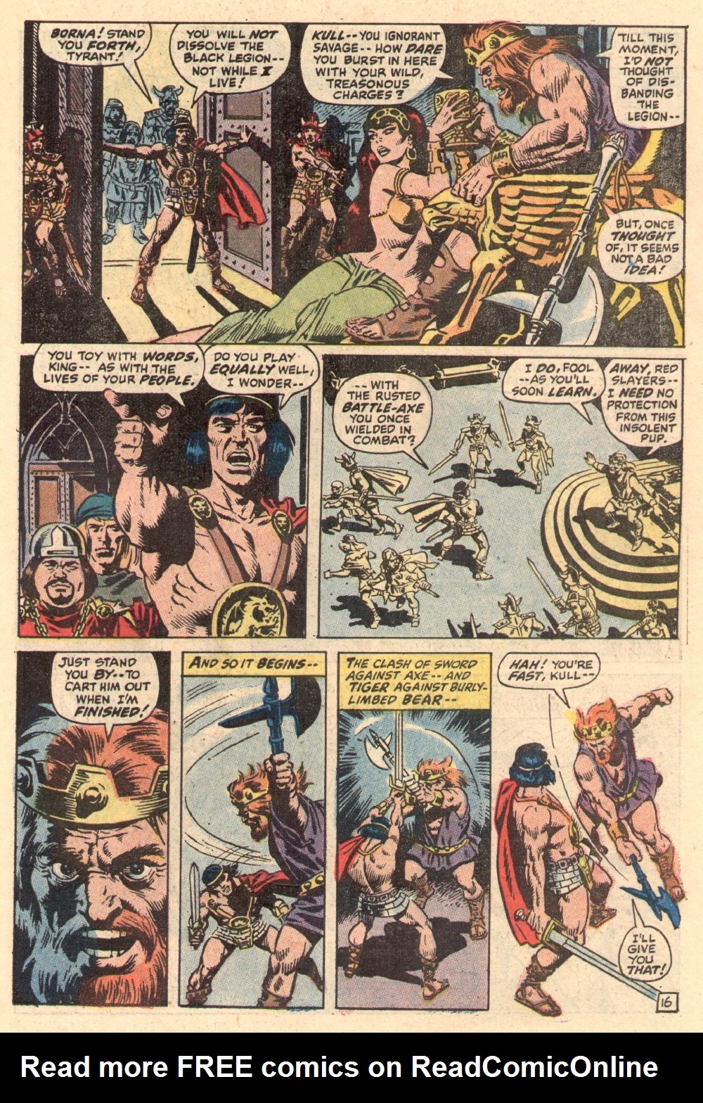 Read online Kull, the Conqueror (1971) comic -  Issue #1 - 23