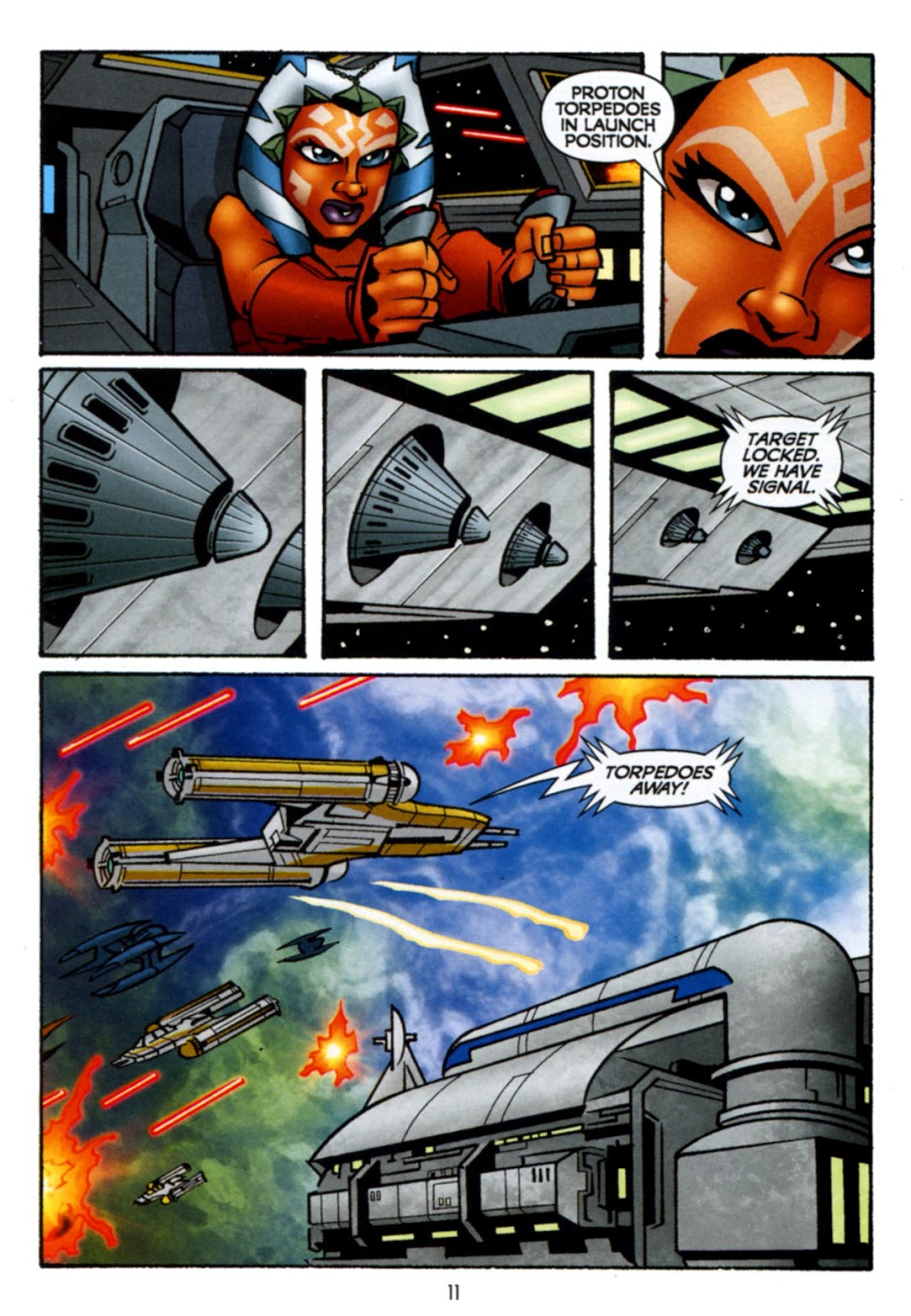 Star Wars: The Clone Wars - The Wind Raiders of Taloraan issue Full - Page 11
