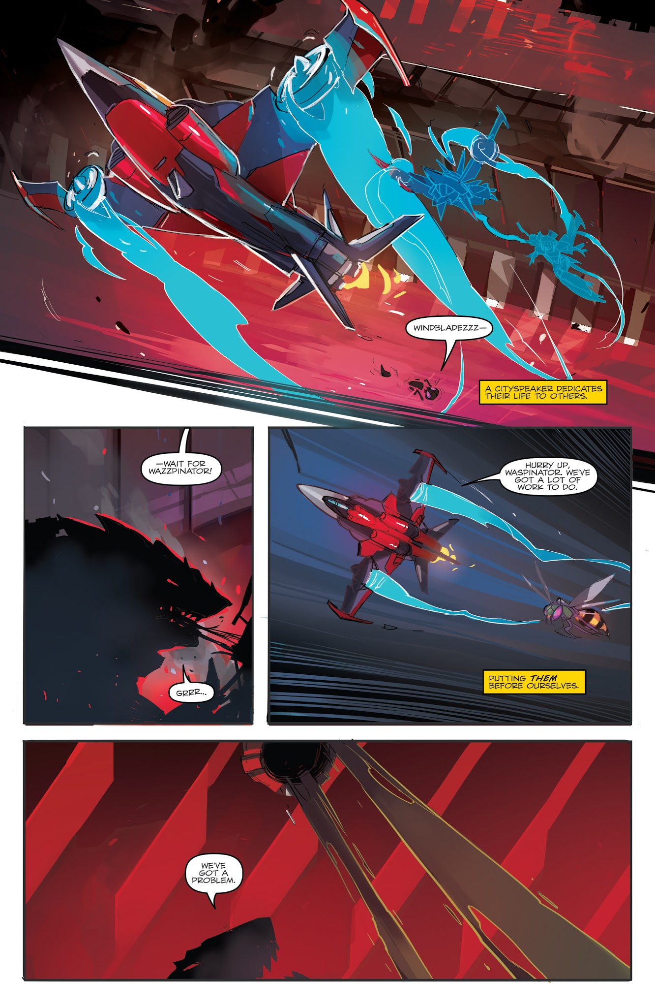 Read online The Transformers: Windblade (2018) comic -  Issue # TPB - 51