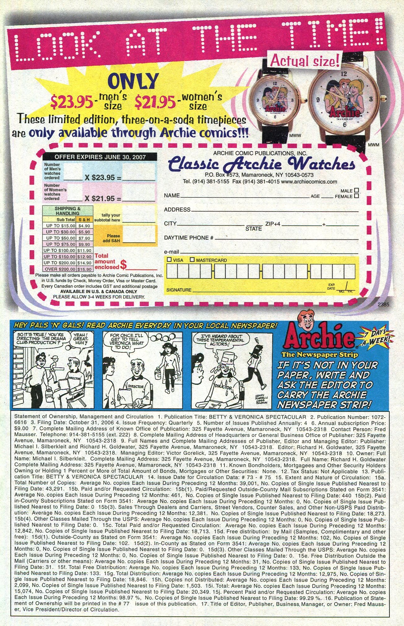 Read online Betty & Veronica Spectacular comic -  Issue #77 - 21