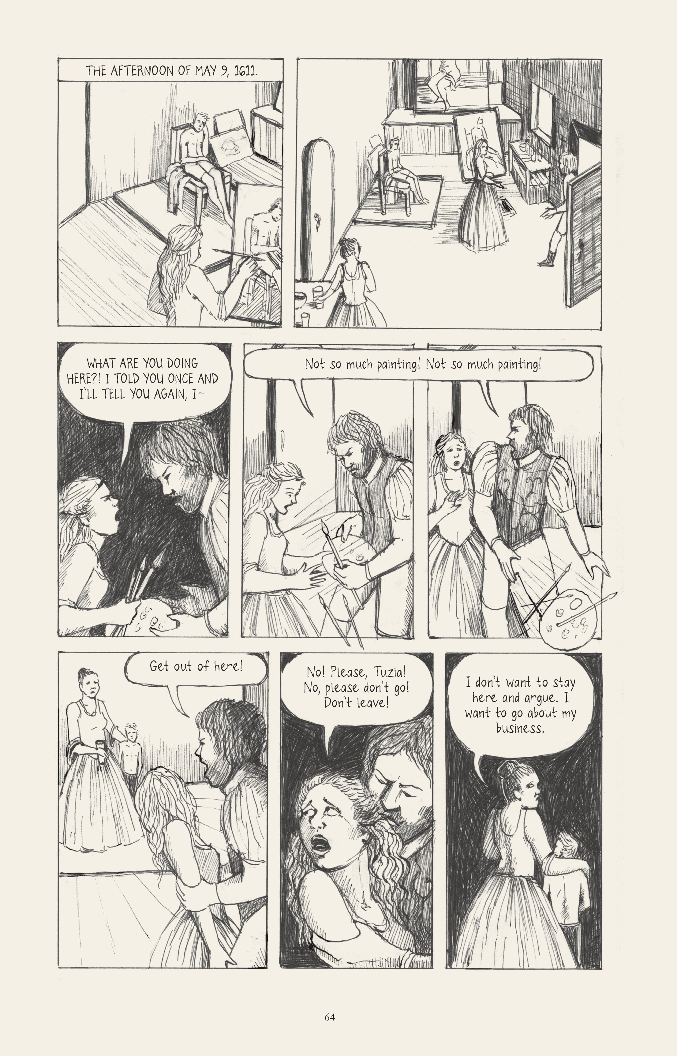 Read online I Know What I Am: The Life and Times of Artemisia Gentileschi comic -  Issue # TPB (Part 1) - 73