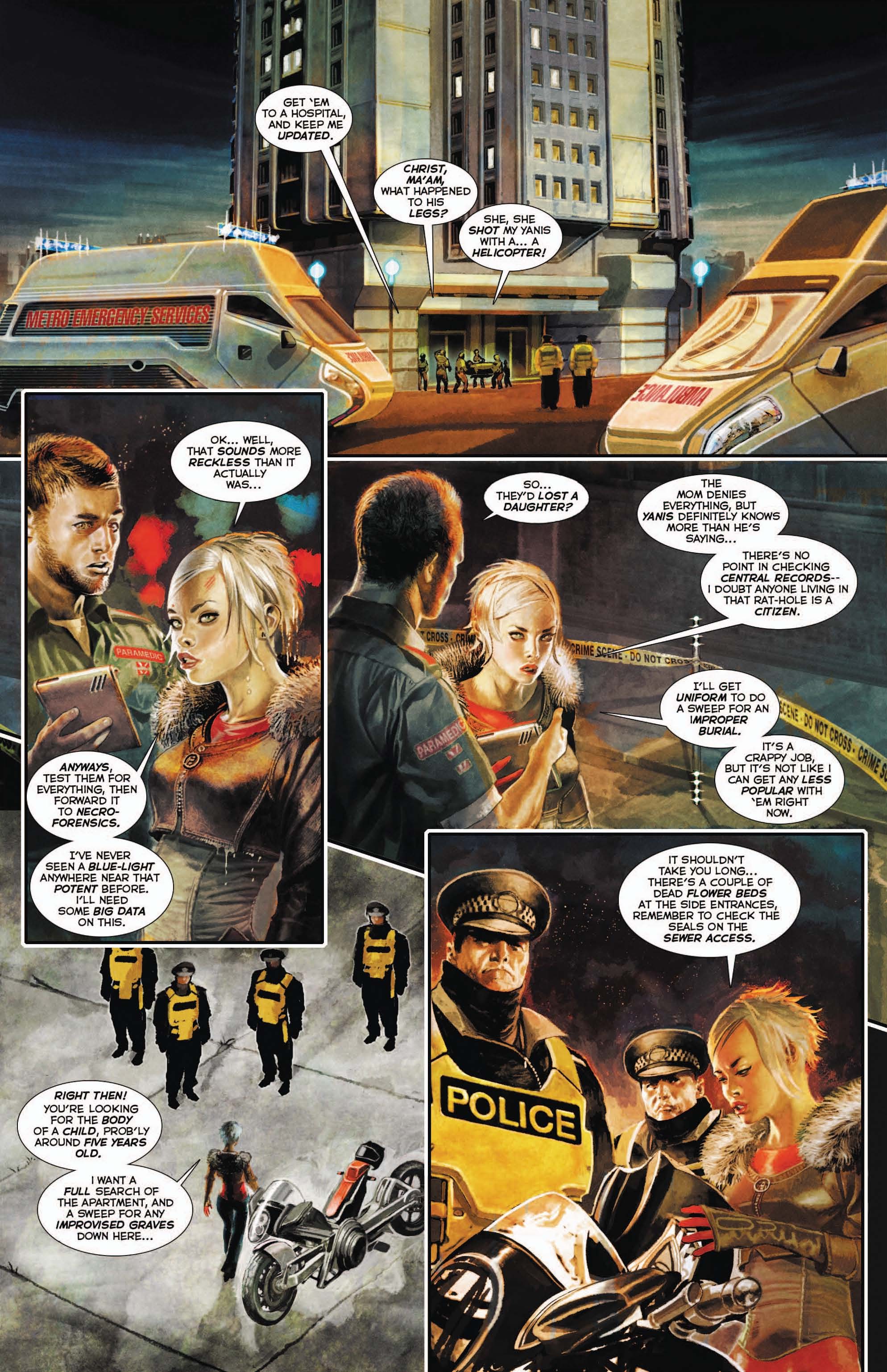 Read online Hotwire: Requiem for the Dead comic -  Issue #1 - 9