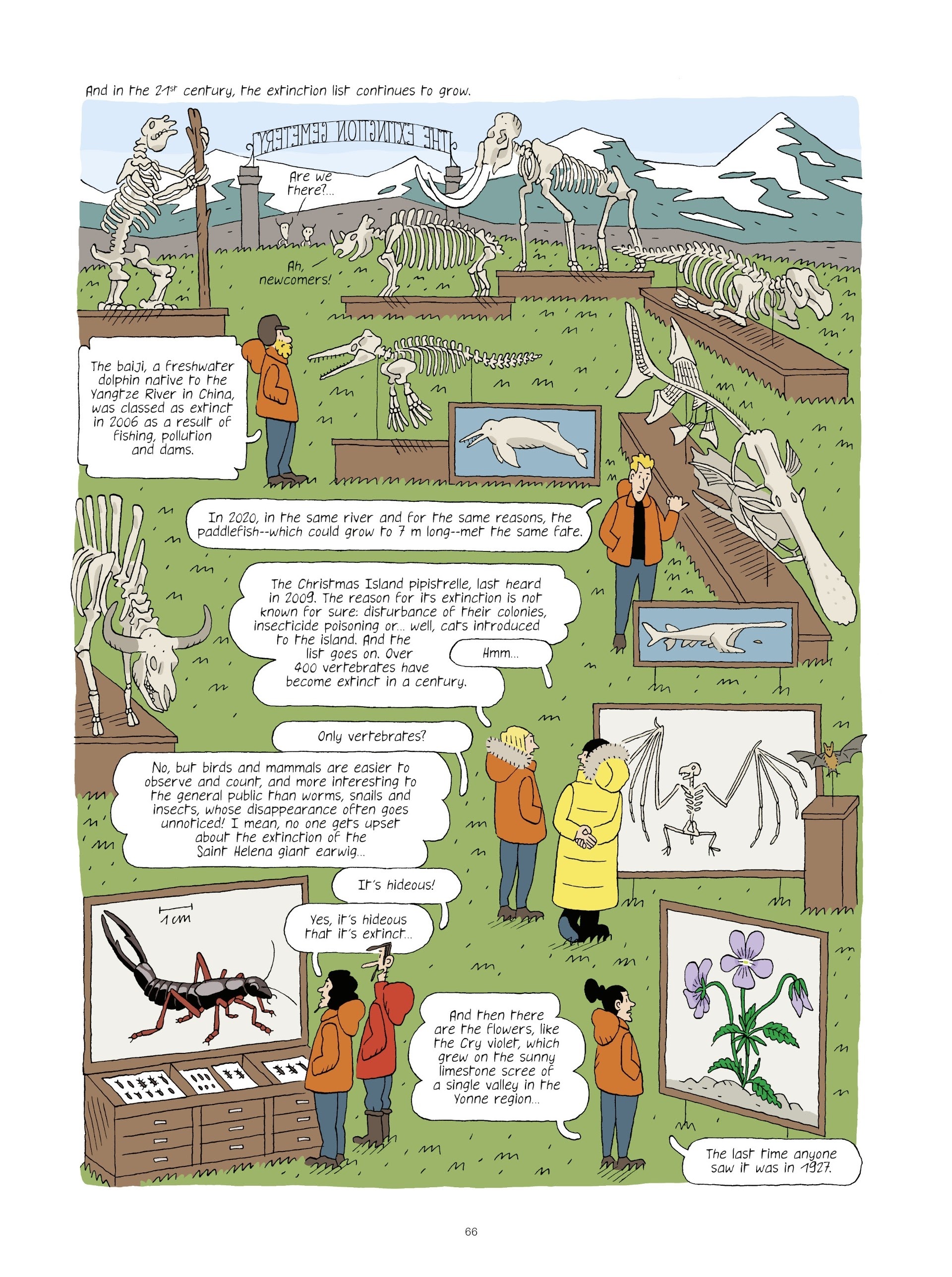 Read online Extinctions: Twilight of the Species comic -  Issue # TPB - 66