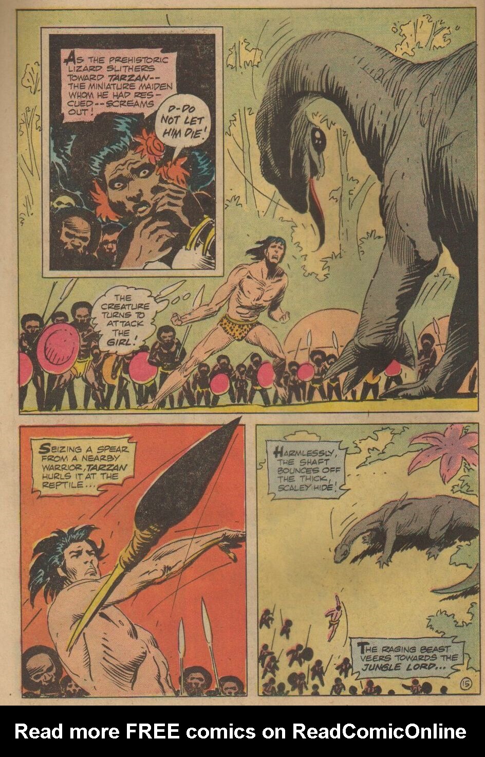 Read online Tarzan (1972) comic -  Issue #228 - 16