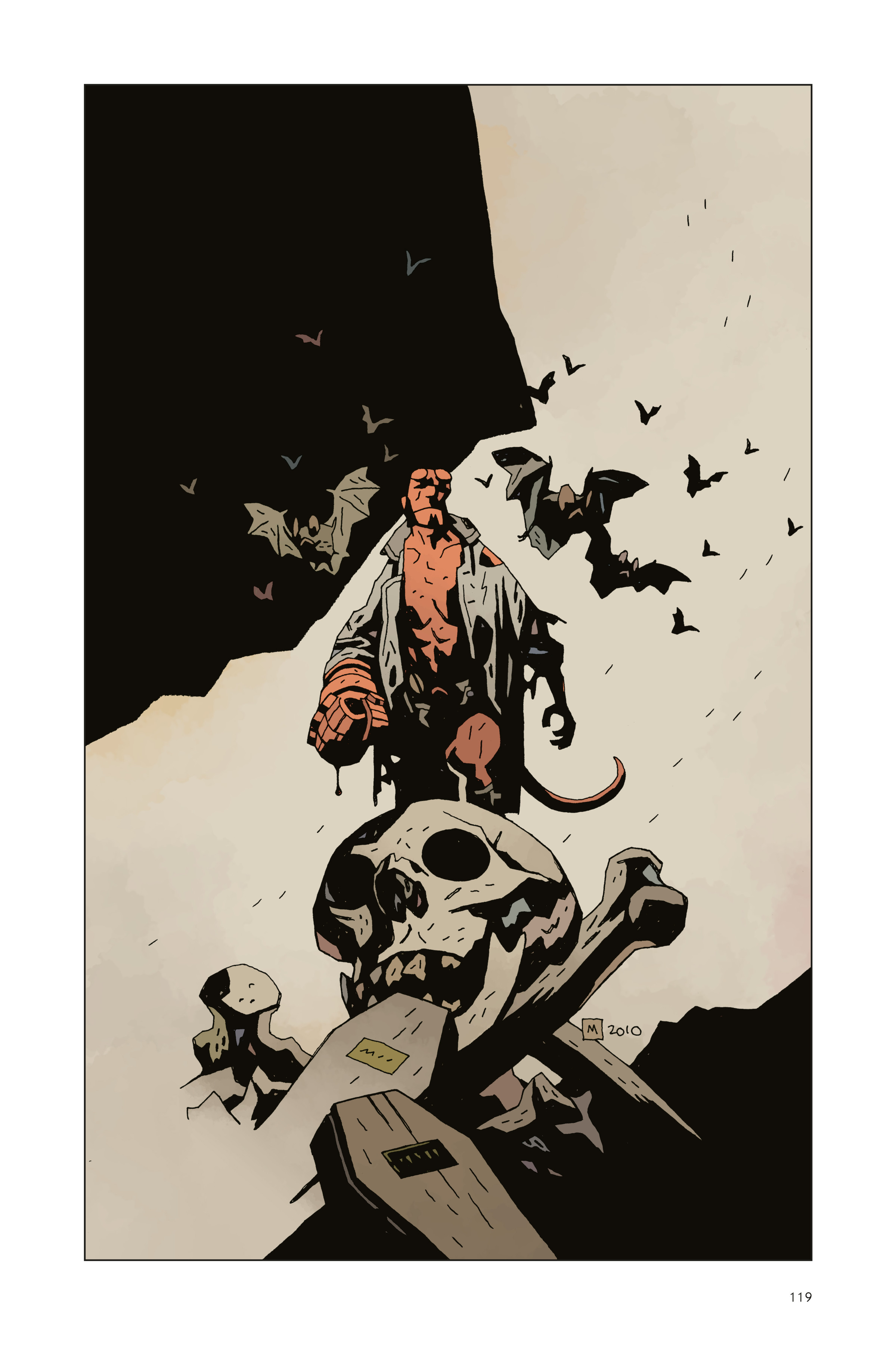 Read online Hellboy: 25 Years of Covers comic -  Issue # TPB (Part 2) - 21