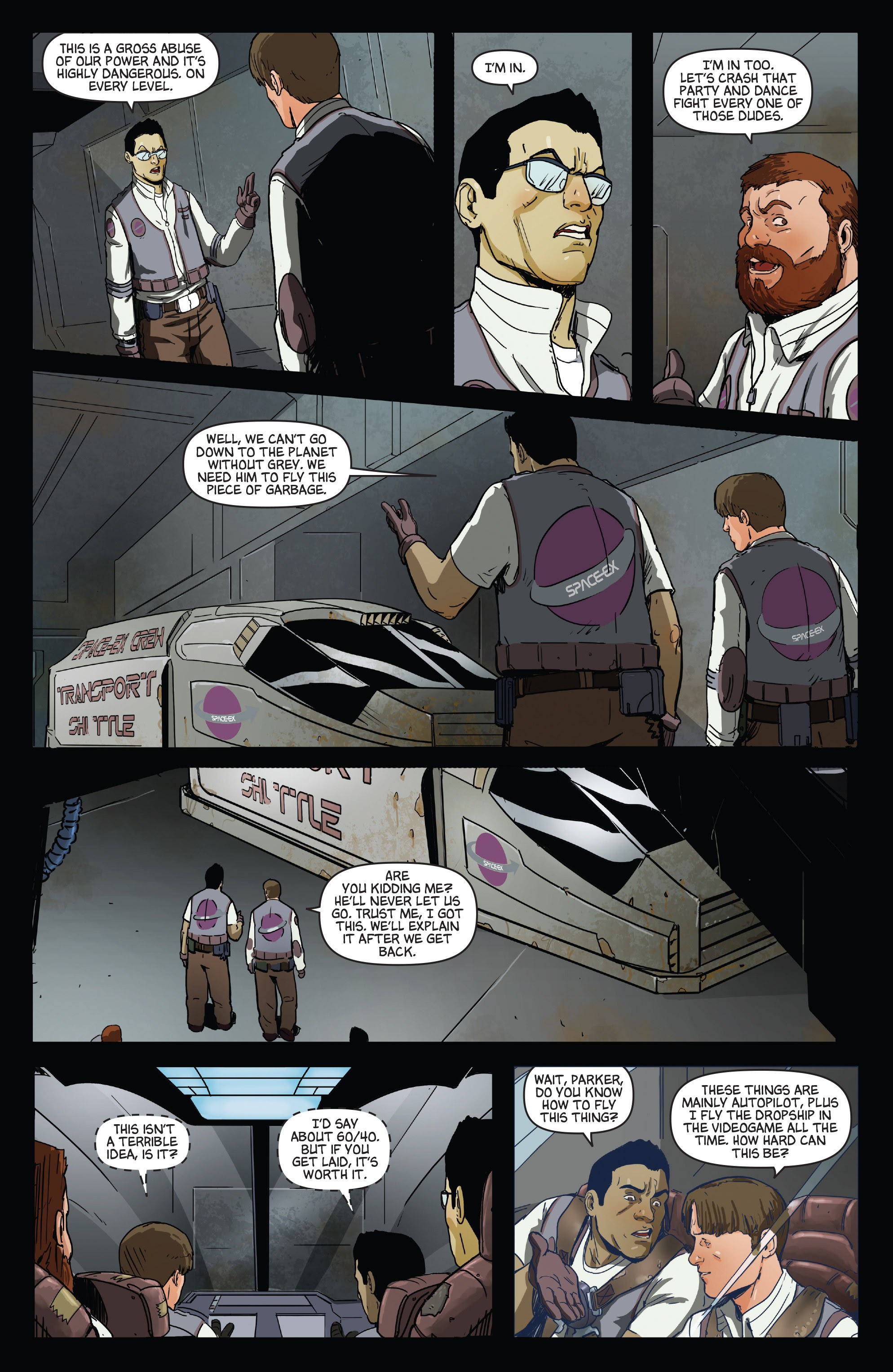 Read online Aliens vs. Parker comic -  Issue # _TPB - 25