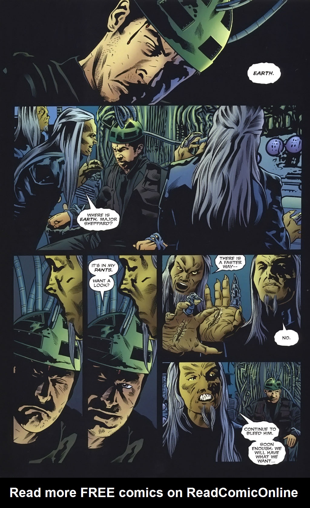 Read online Stargate Atlantis: Wraithfall comic -  Issue #2 - 21