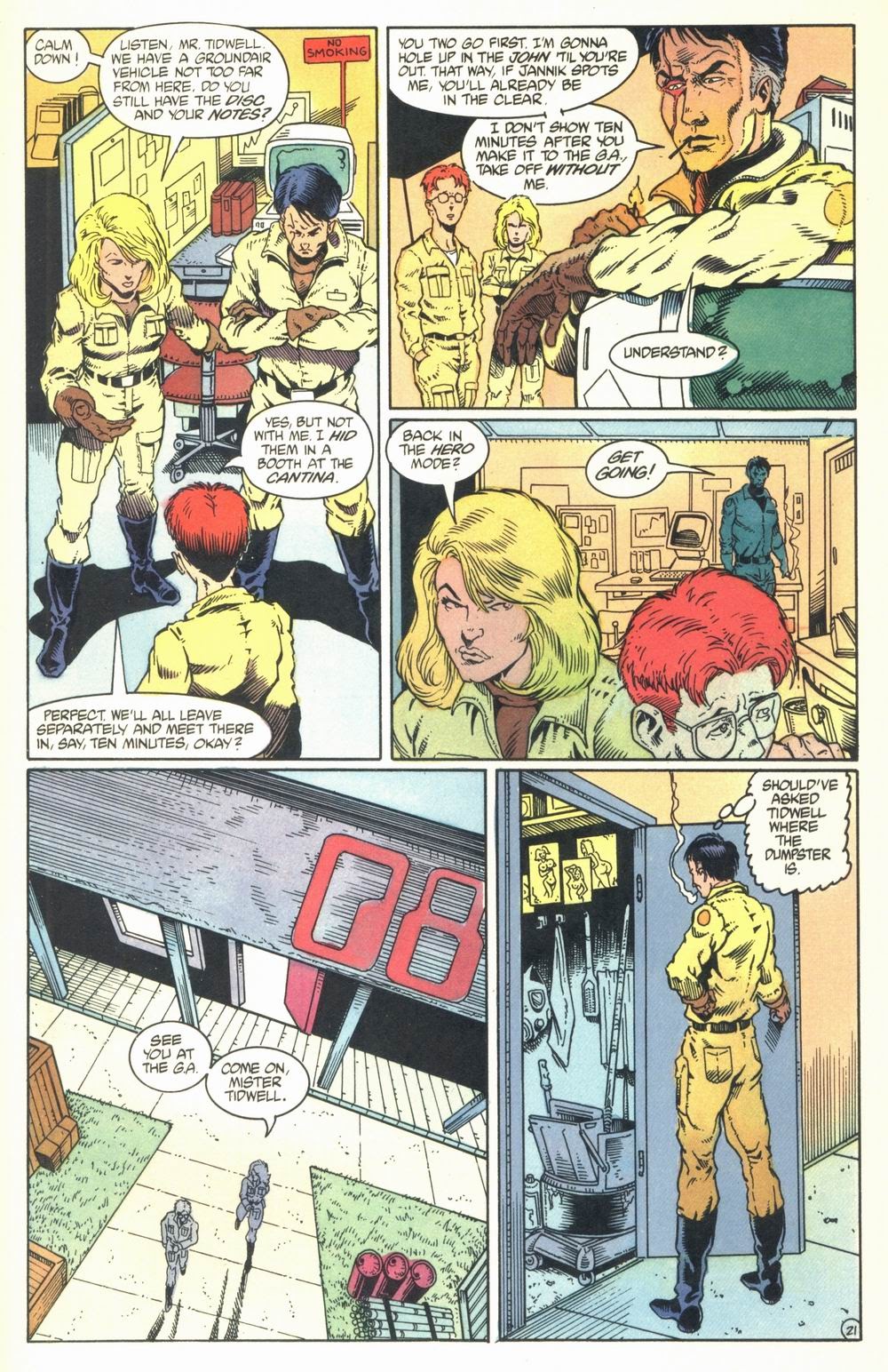 Read online Zero Tolerance comic -  Issue #2 - 23