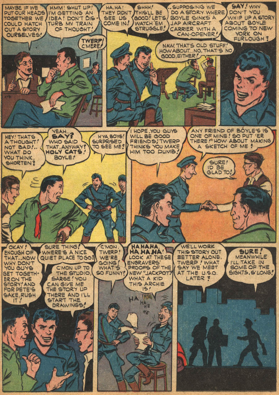 Read online Pep Comics comic -  Issue #31 - 49