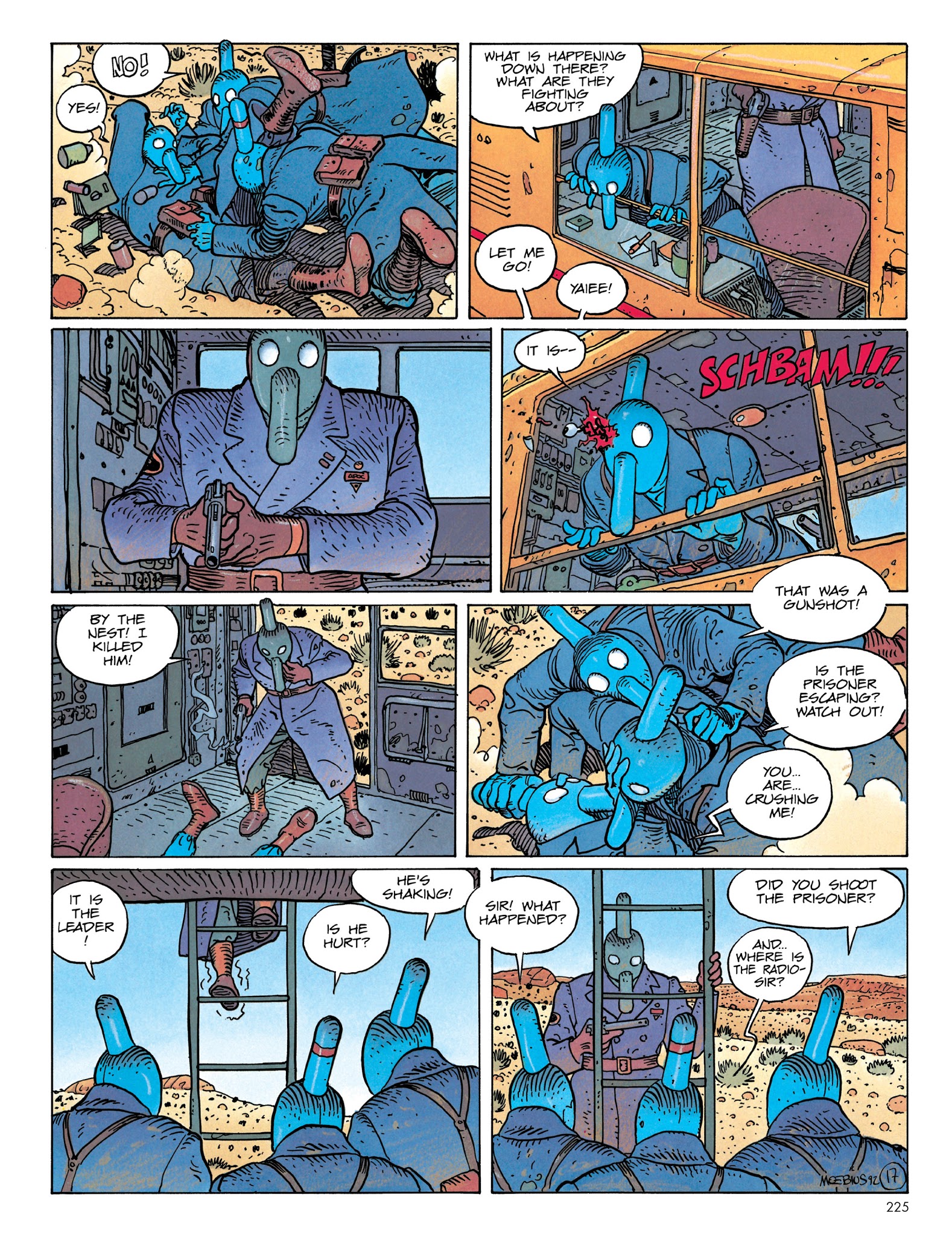 Read online Moebius Library comic -  Issue # TPB - 222