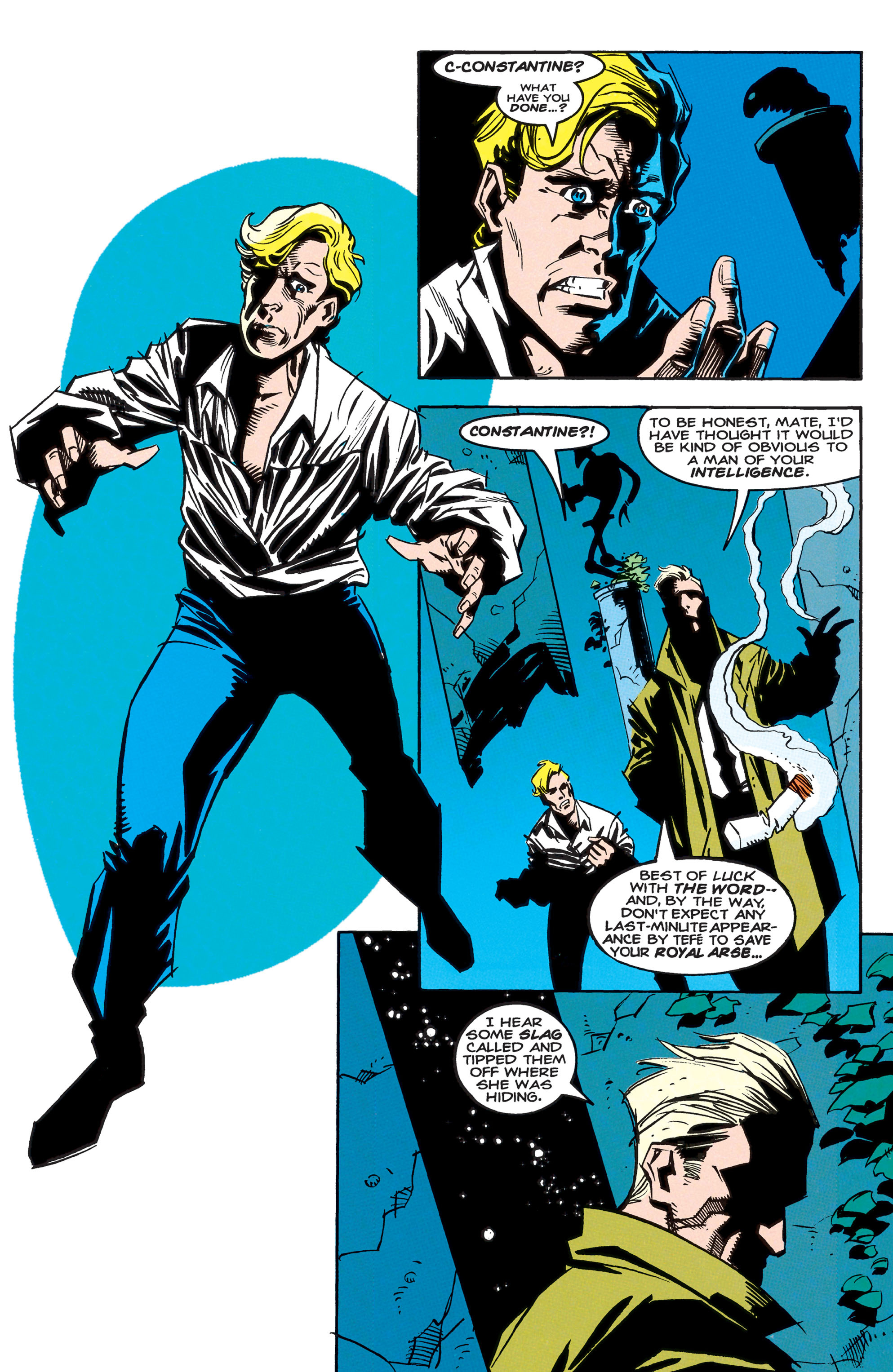 Read online Swamp Thing (1982) comic -  Issue # _TPB - Trial by Fire - 217