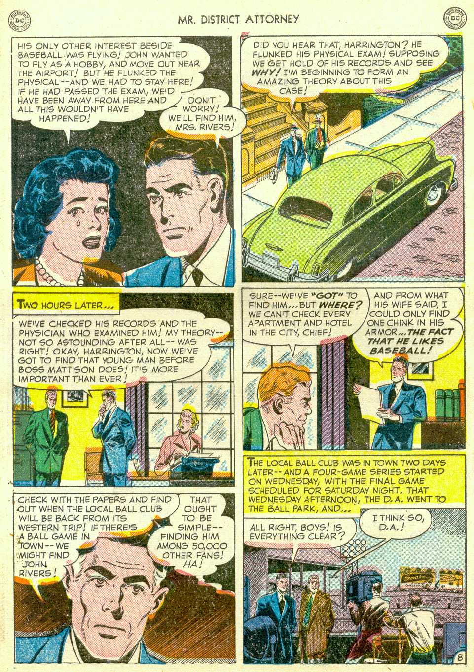 Read online Mr. District Attorney comic -  Issue #20 - 46