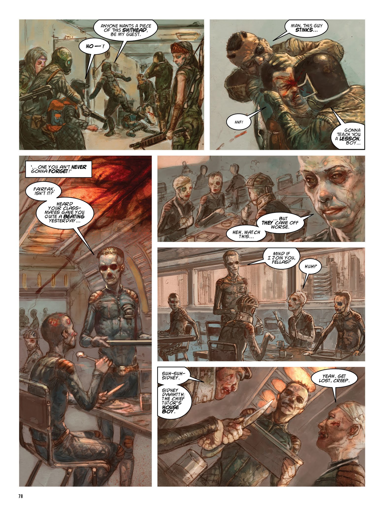Read online The Dark Judges: The Fall of Deadworld comic -  Issue # TPB - 79