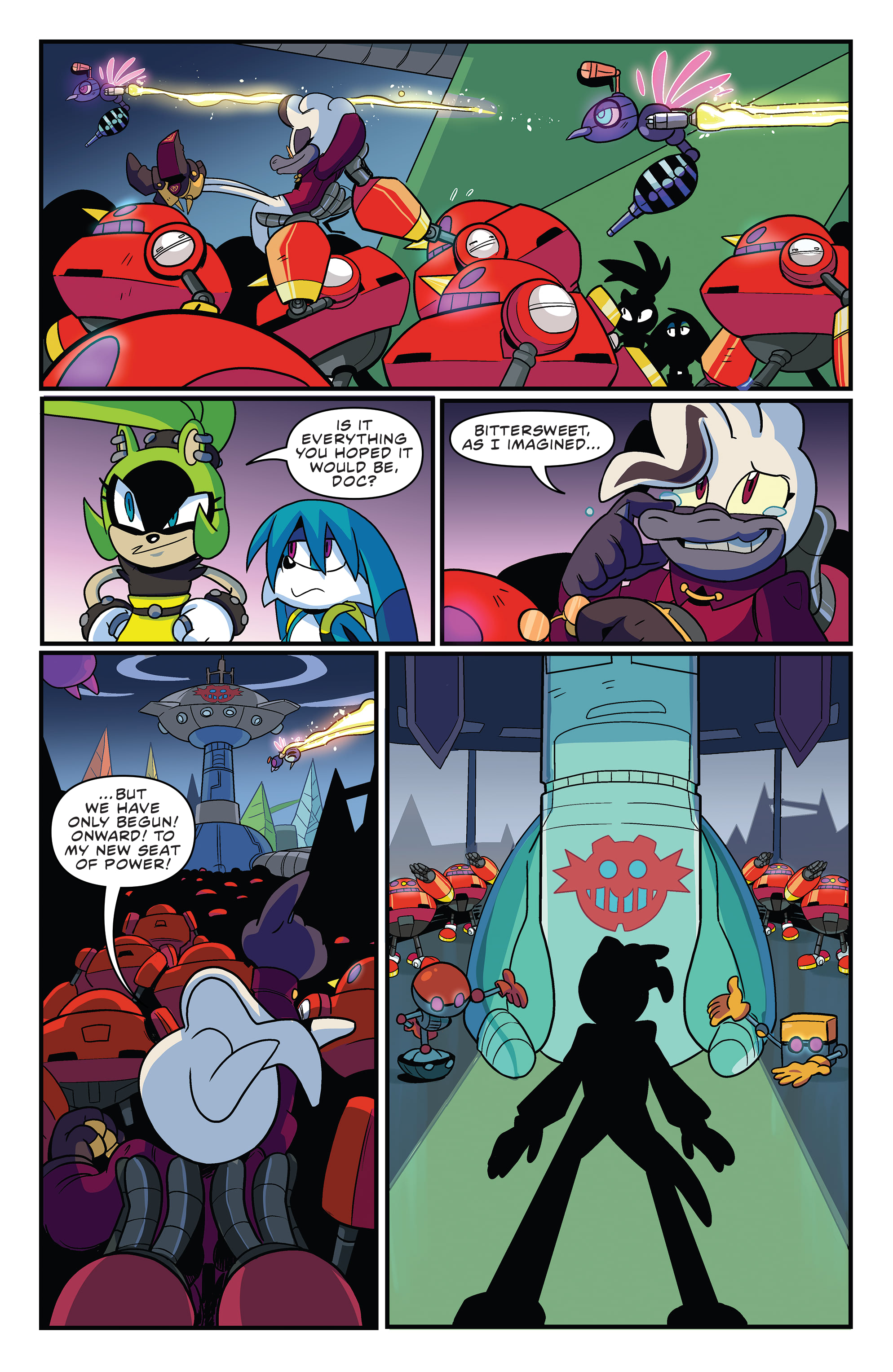 Read online Sonic the Hedgehog: Imposter Syndrome comic -  Issue #4 - 21
