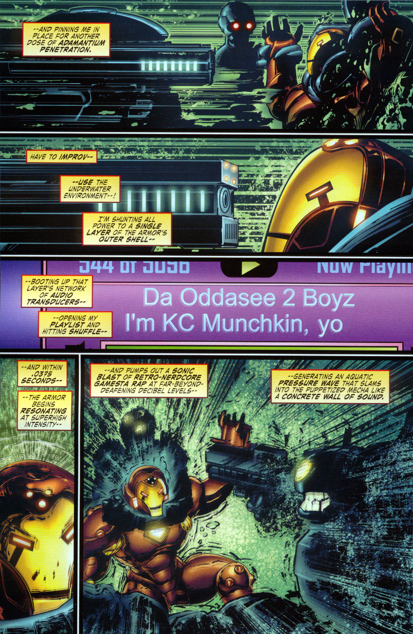 Read online Iron Man: Hypervelocity comic -  Issue #4 - 10