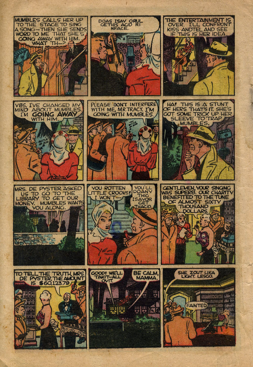 Read online Dick Tracy comic -  Issue #49 - 6
