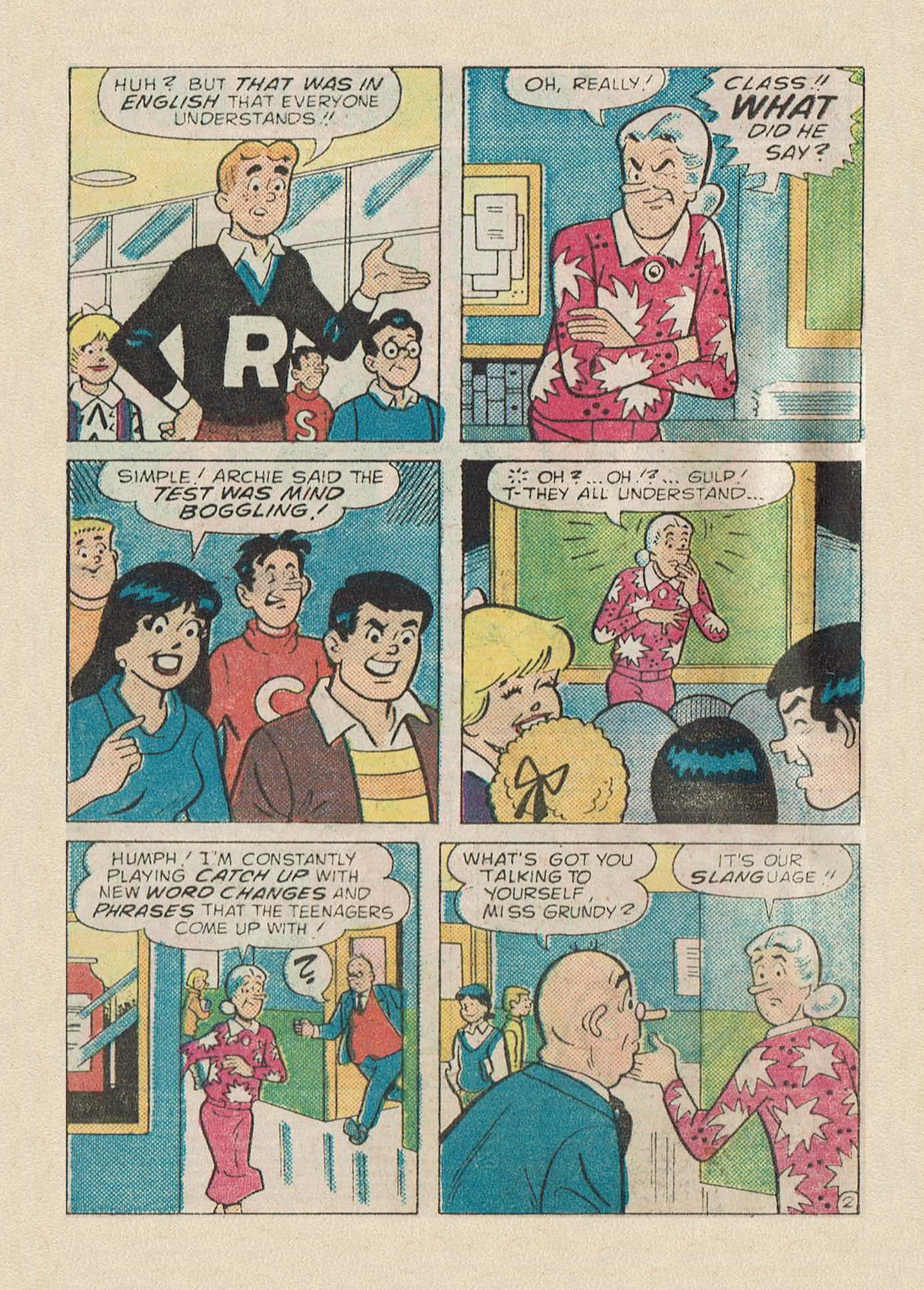 Read online Archie...Archie Andrews, Where Are You? Digest Magazine comic -  Issue #49 - 4