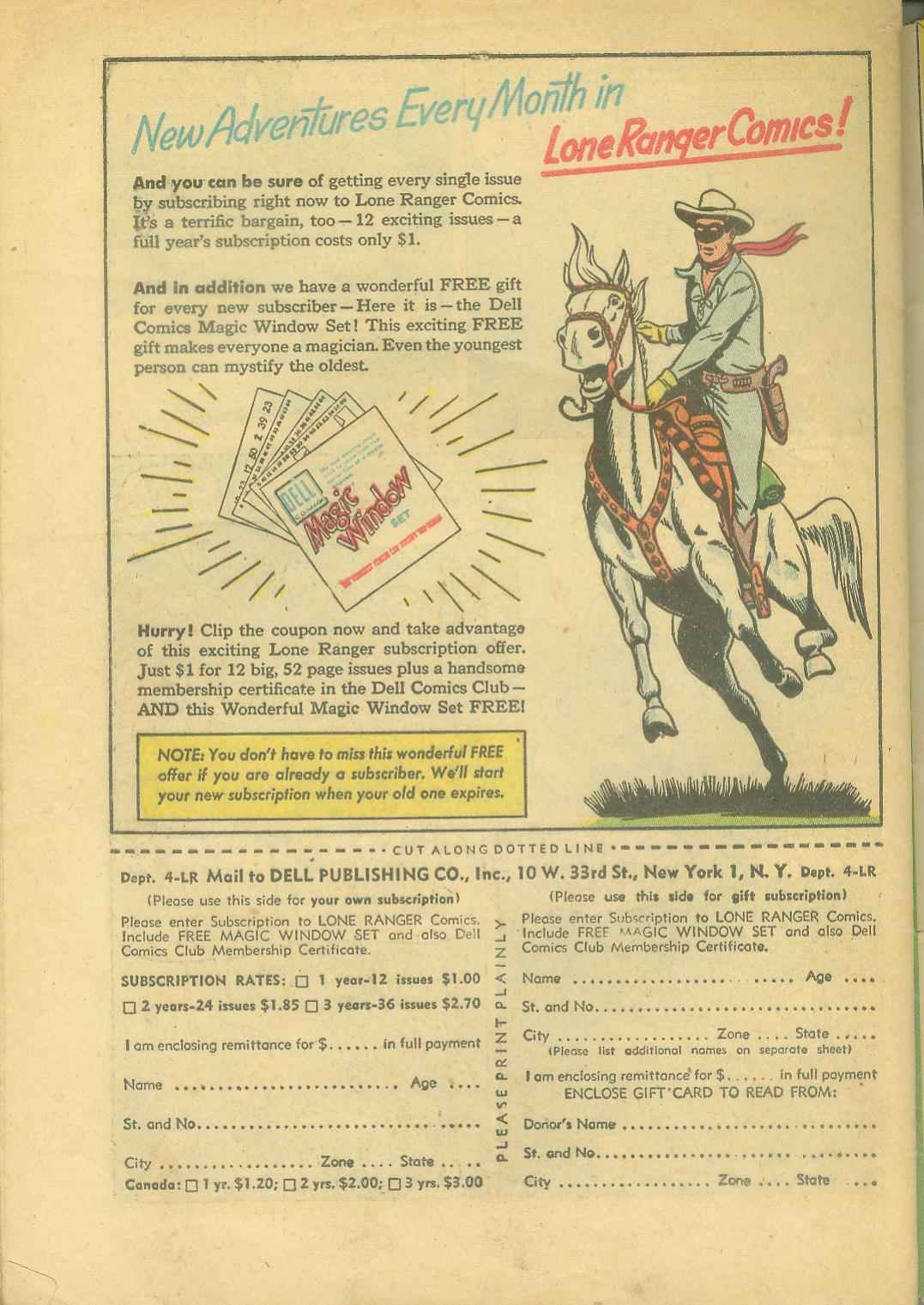 Read online The Lone Ranger (1948) comic -  Issue #70 - 50