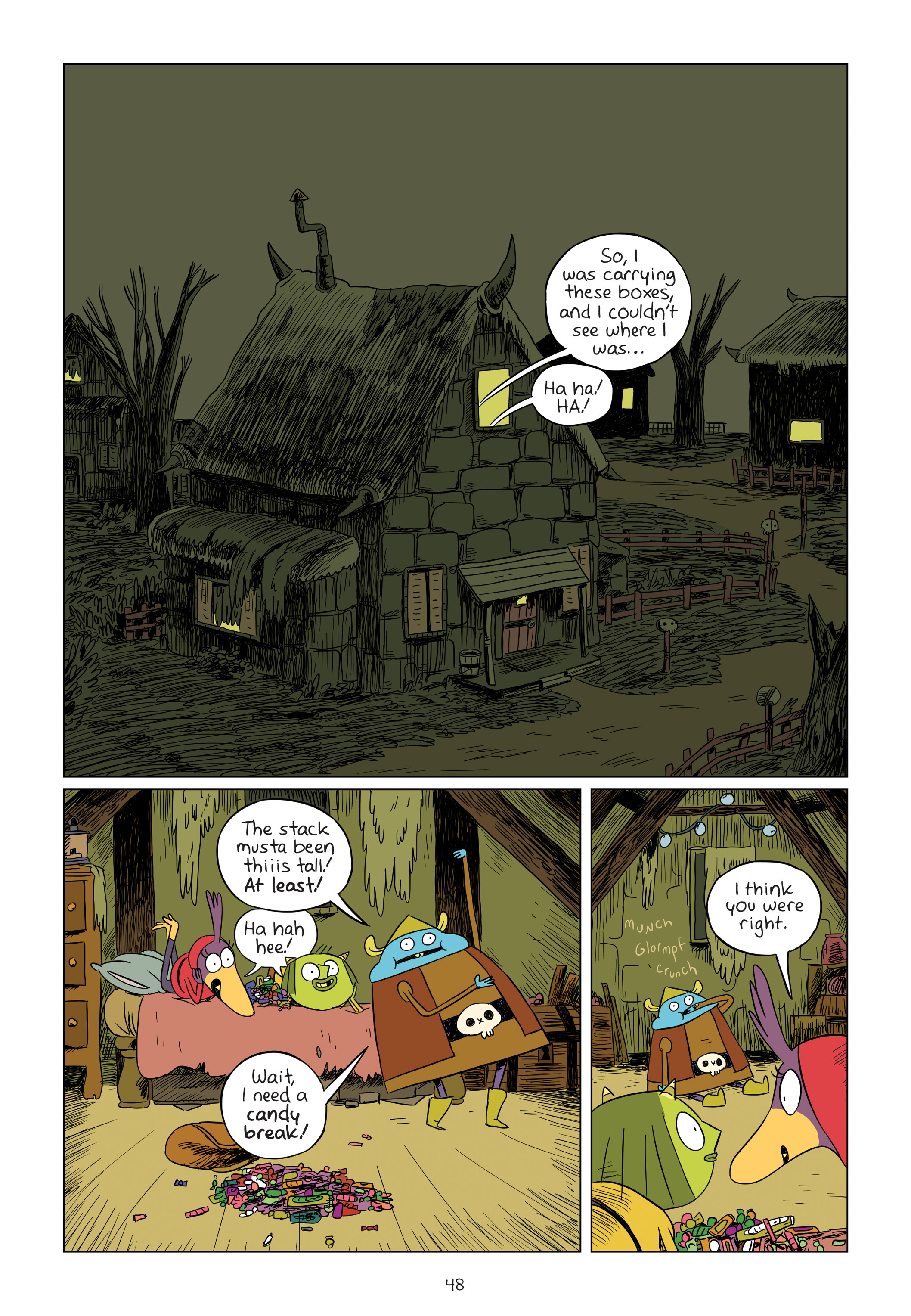 Read online Costume Quest: Invasion of the Candy Snatchers comic -  Issue # Full - 48
