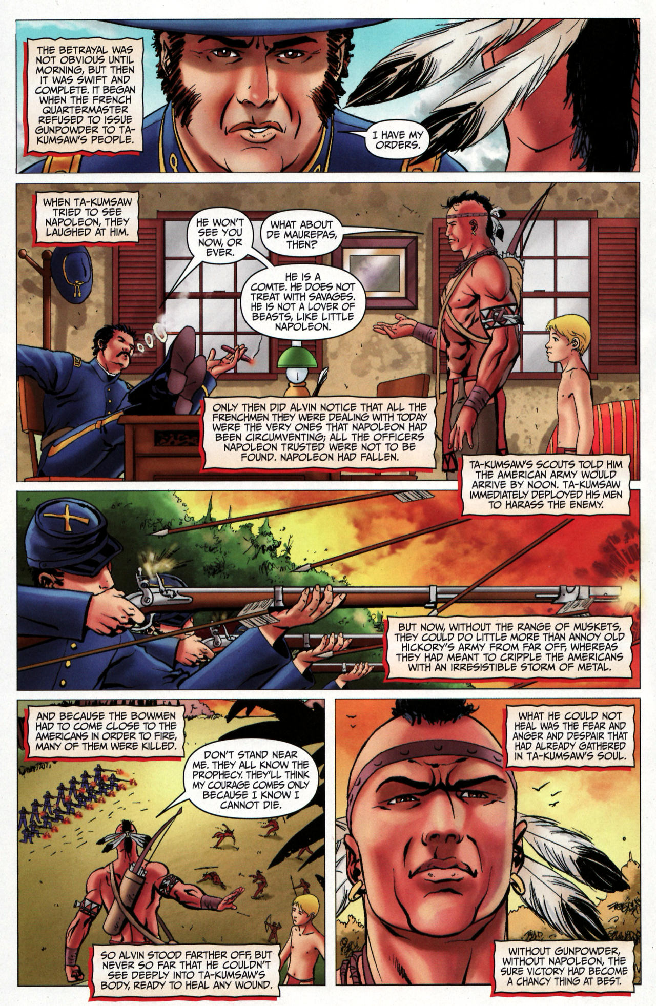 Read online Red Prophet: The Tales of Alvin Maker comic -  Issue #12 - 13