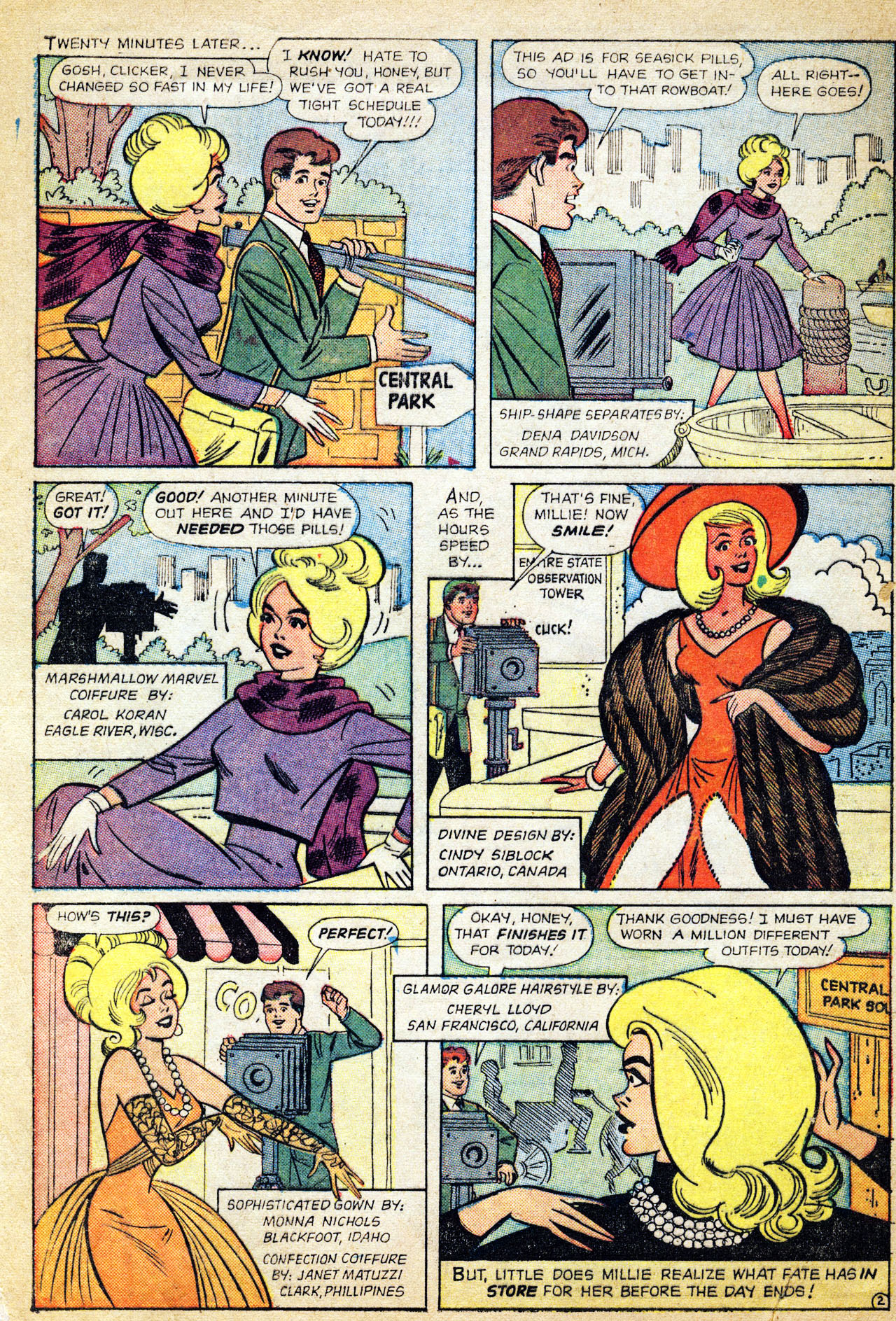 Read online Millie the Model comic -  Issue #114 - 4