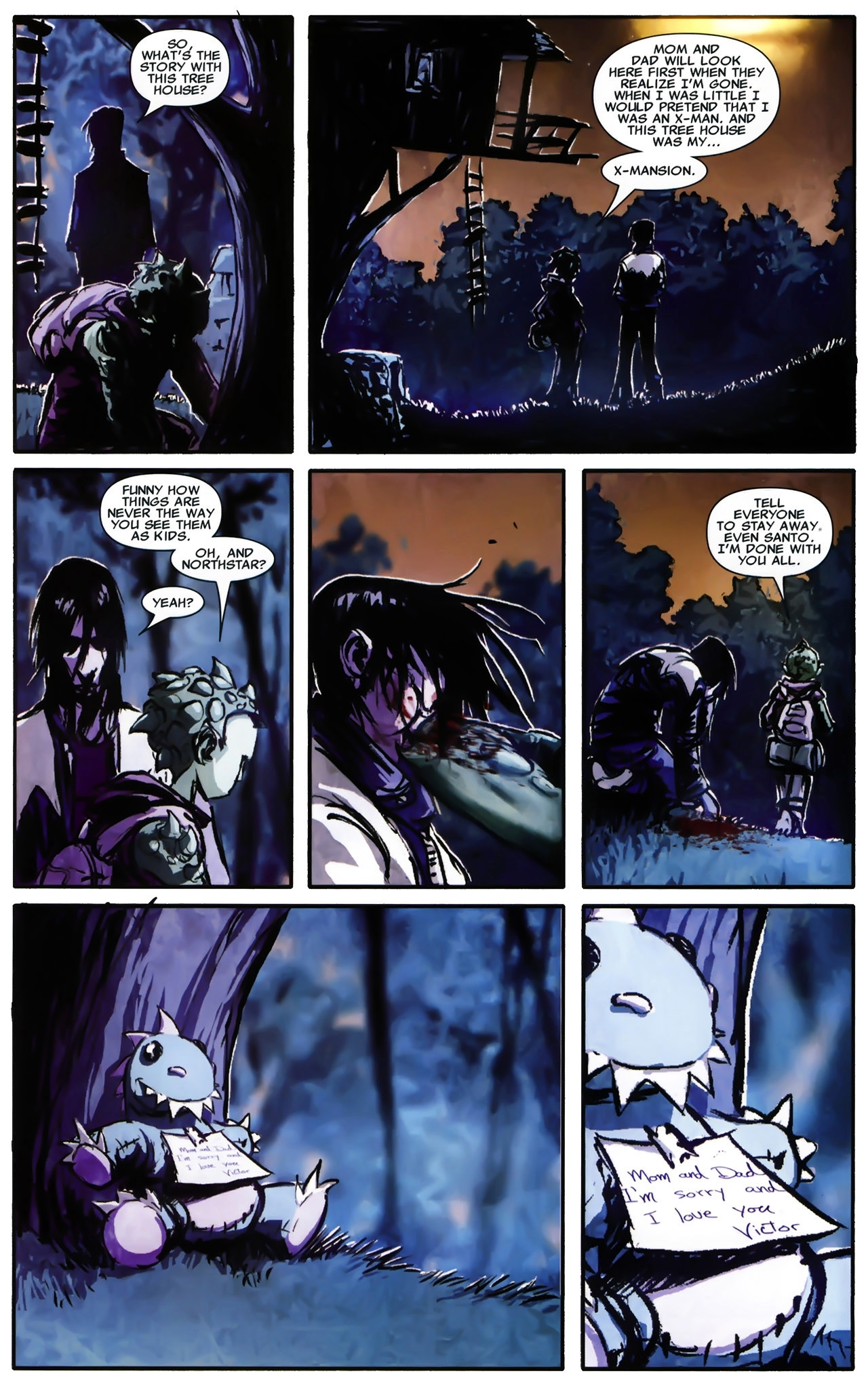 Read online X-Men: Divided We Stand comic -  Issue #1 - 25