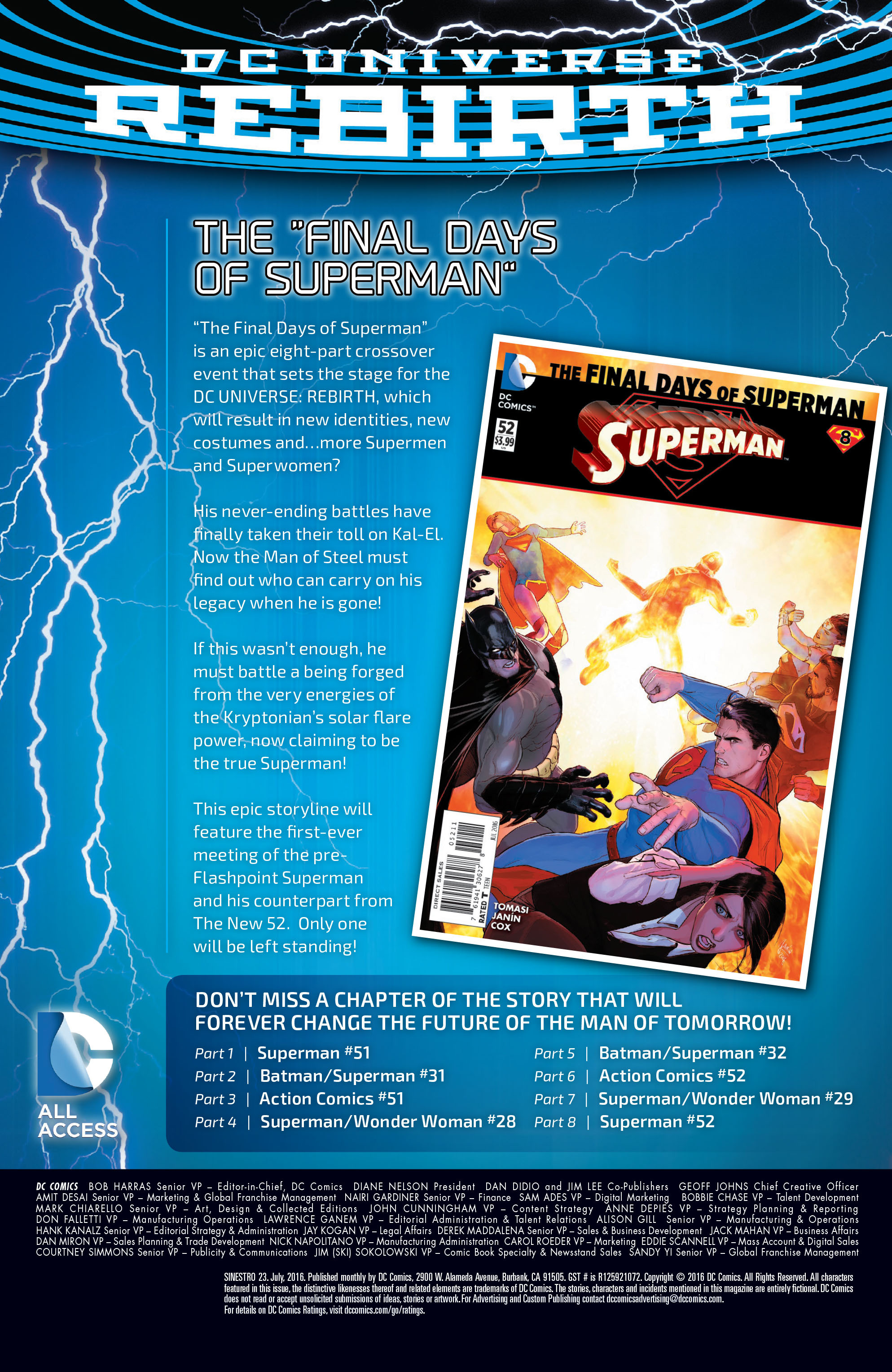 Read online Sinestro comic -  Issue #23 - 26