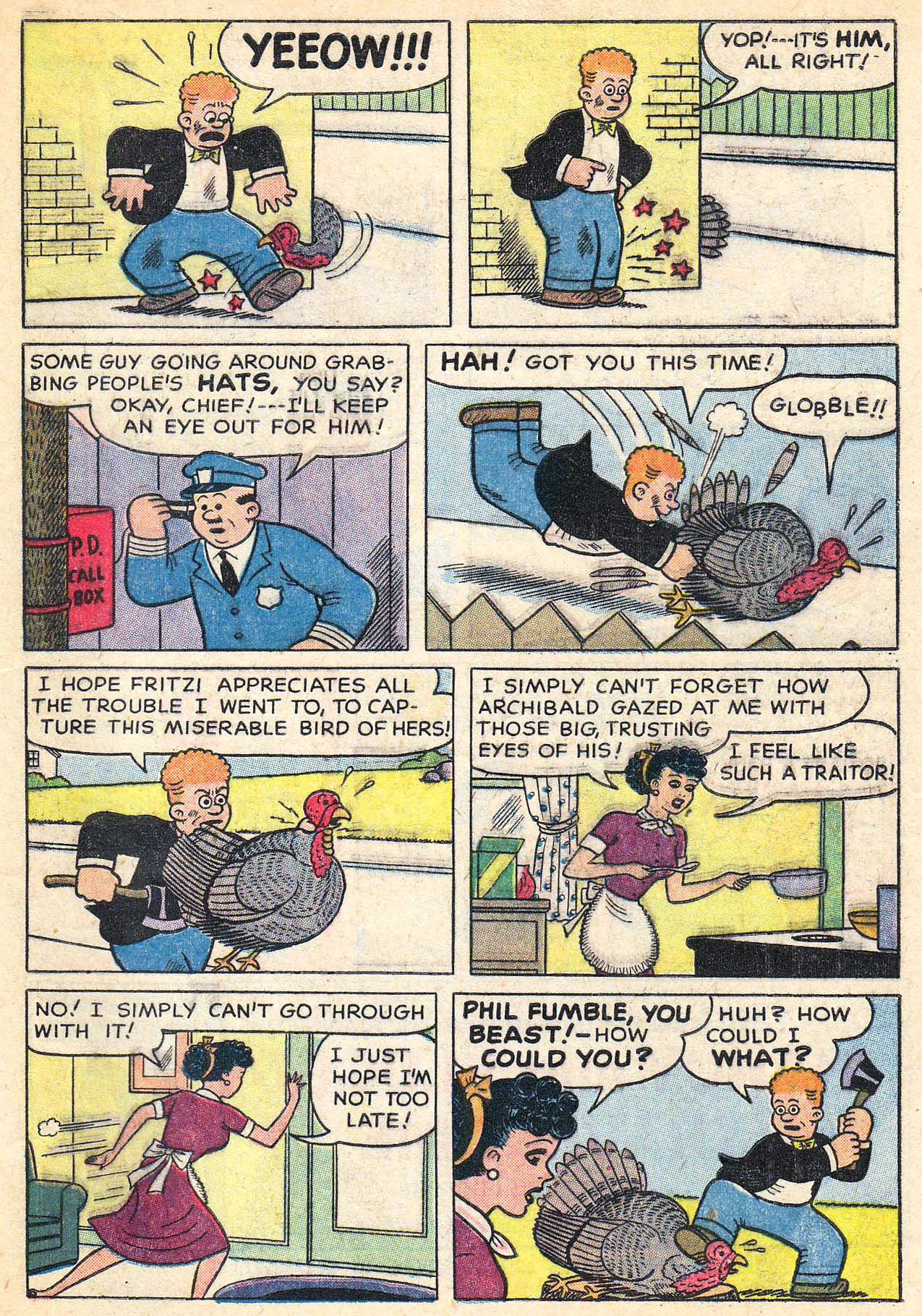 Read online Fritzi Ritz (1953) comic -  Issue #59 - 33