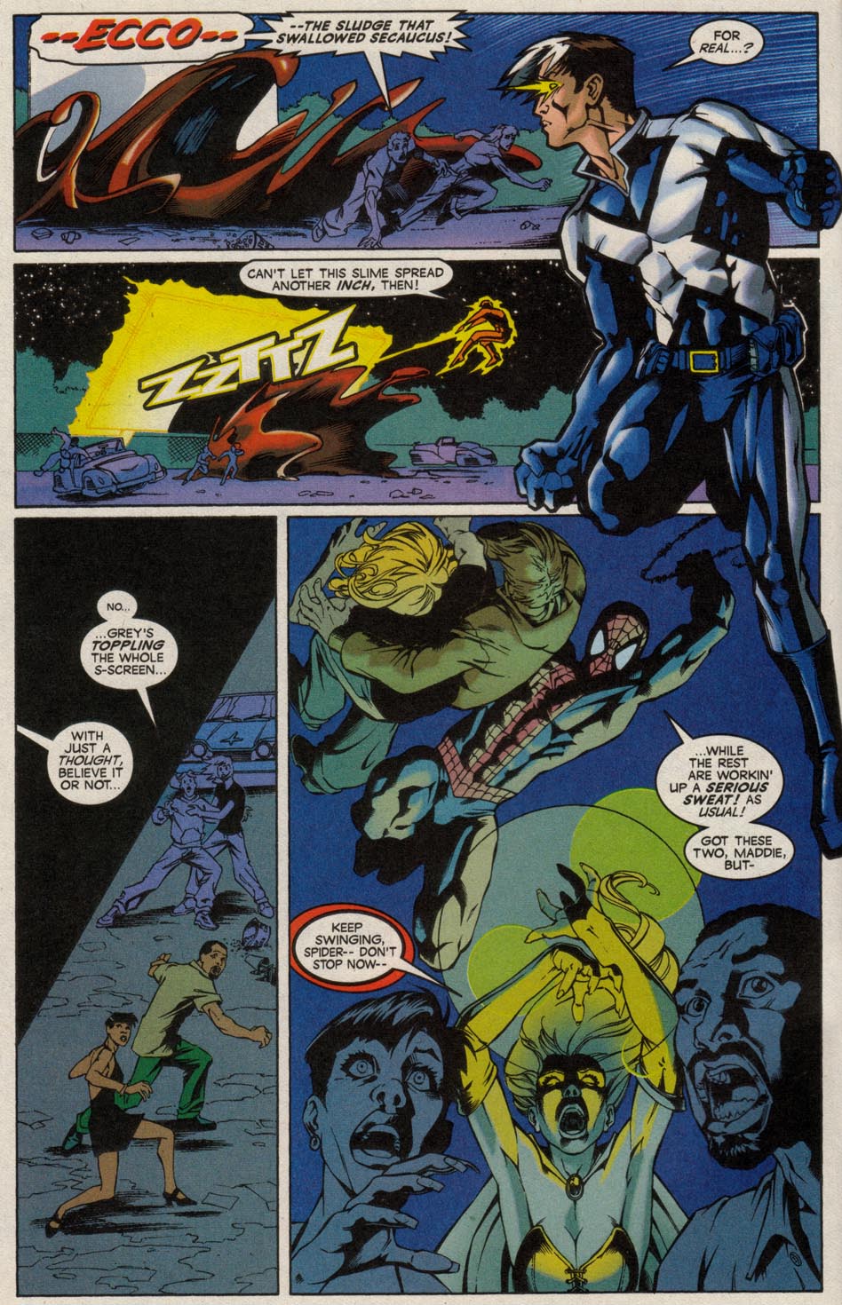 Read online X-Man comic -  Issue #56 - 5