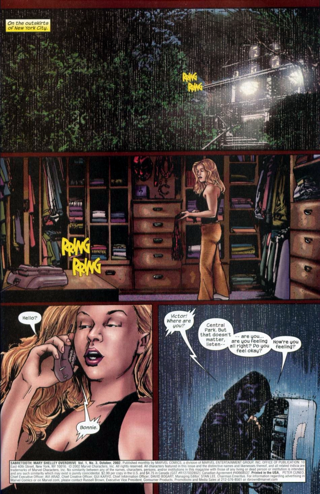 Read online Sabretooth: Mary Shelley Overdrive comic -  Issue #3 - 2